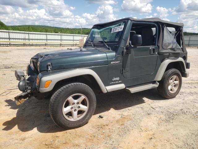 JEEP WRANGLER 2004 1j4fa49s54p772391