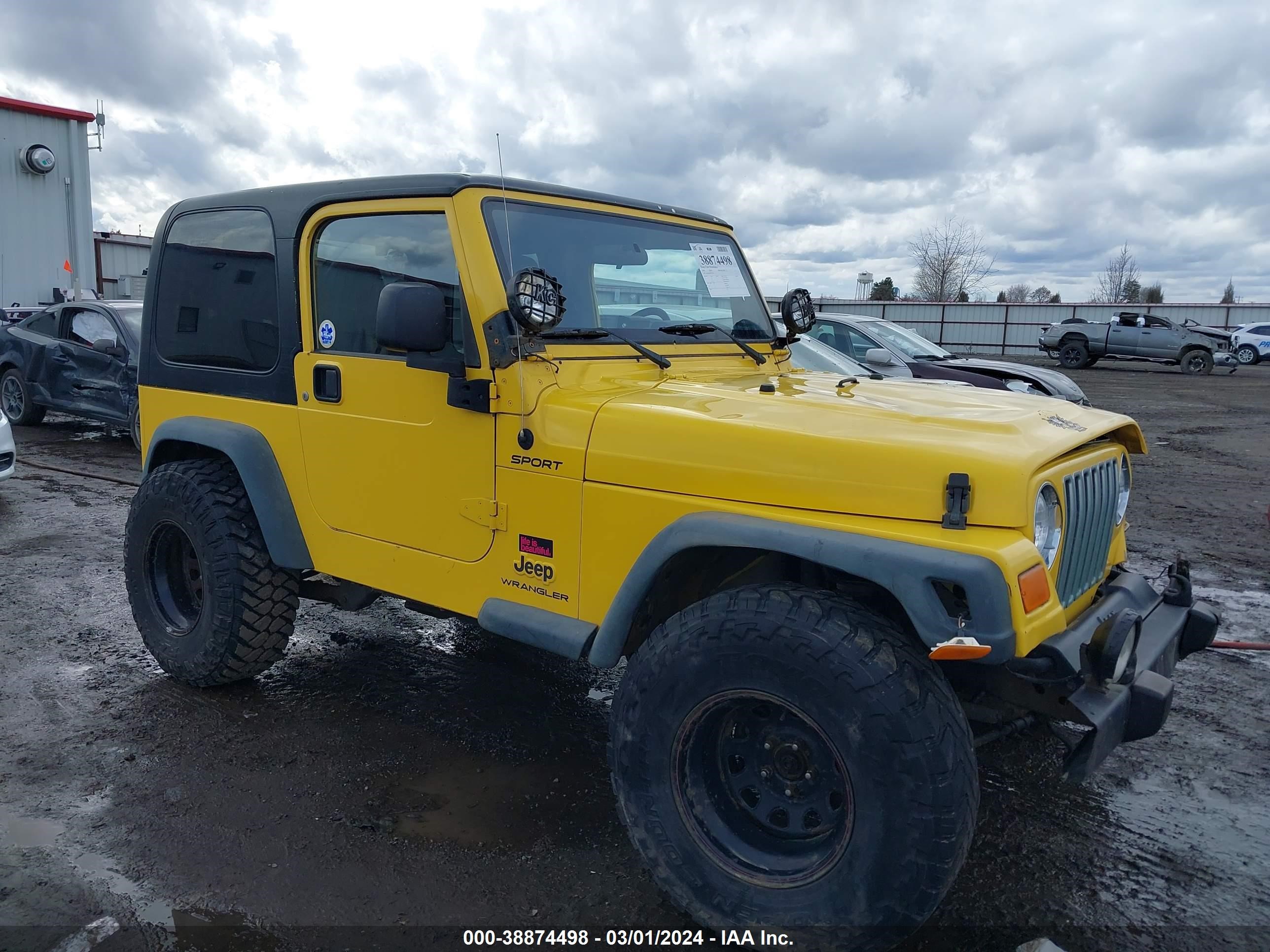 JEEP WRANGLER 2004 1j4fa49s54p776716