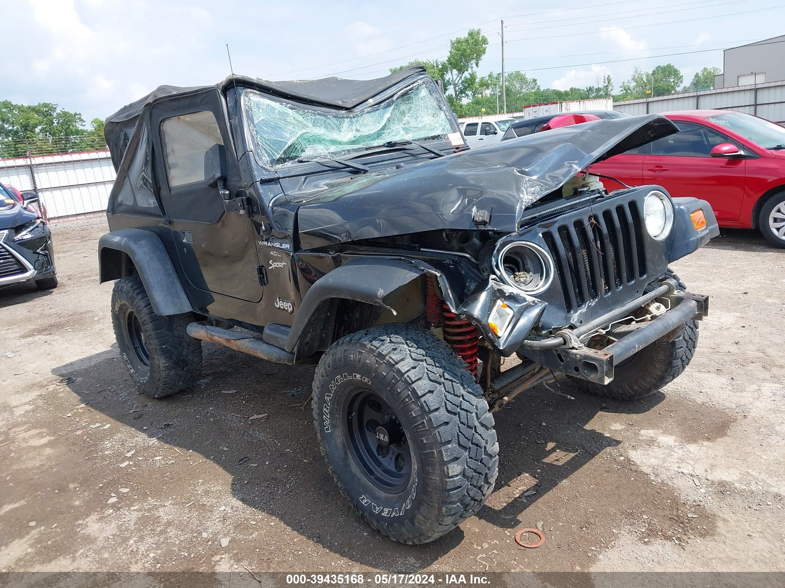 JEEP WRANGLER 2000 1j4fa49s5yp774843