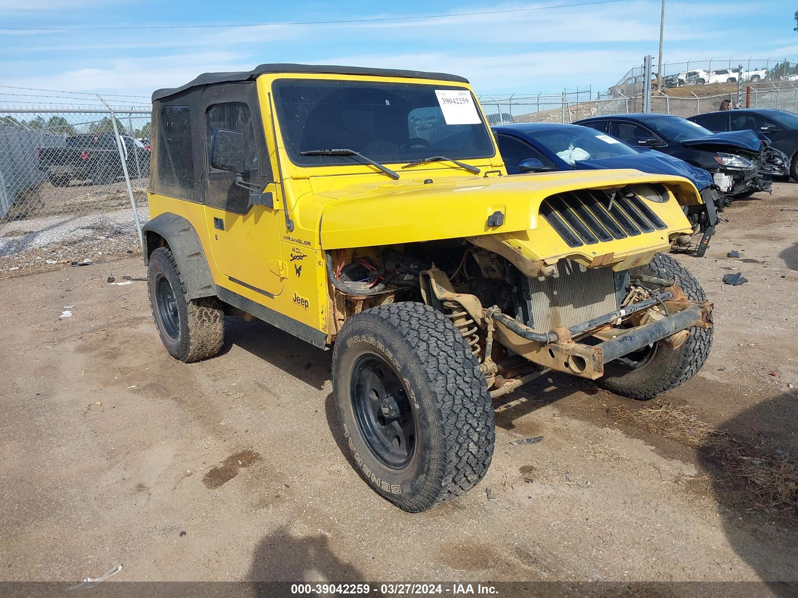 JEEP WRANGLER 2002 1j4fa49s62p731555