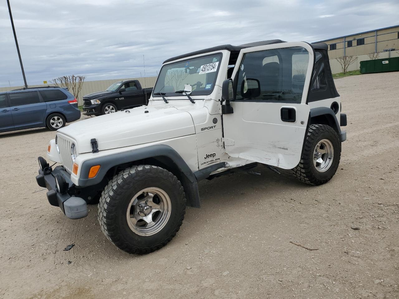 JEEP WRANGLER 2004 1j4fa49s64p753381