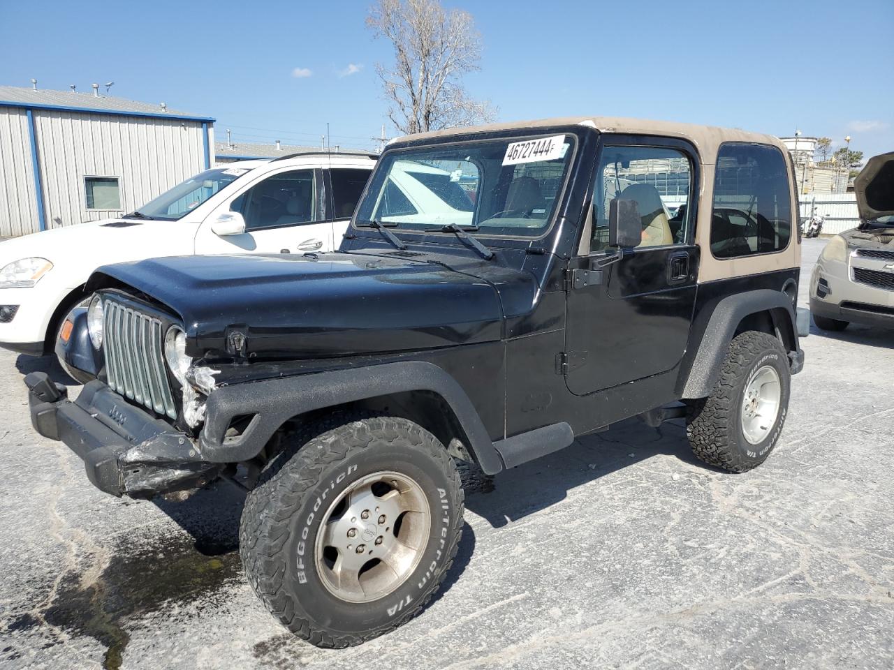 JEEP WRANGLER 2001 1j4fa49s71p305288