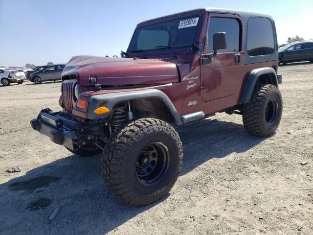 JEEP WRANGLER / 2001 1j4fa49s71p318249