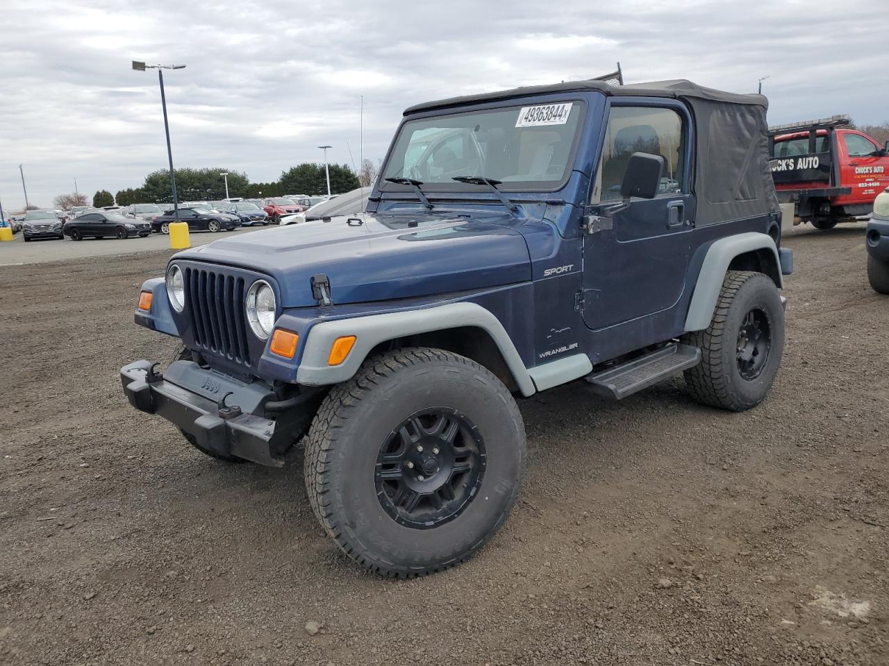 JEEP WRANGLER 2003 1j4fa49s73p312390