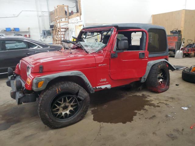 JEEP WRANGLER  2003 1j4fa49s73p330209