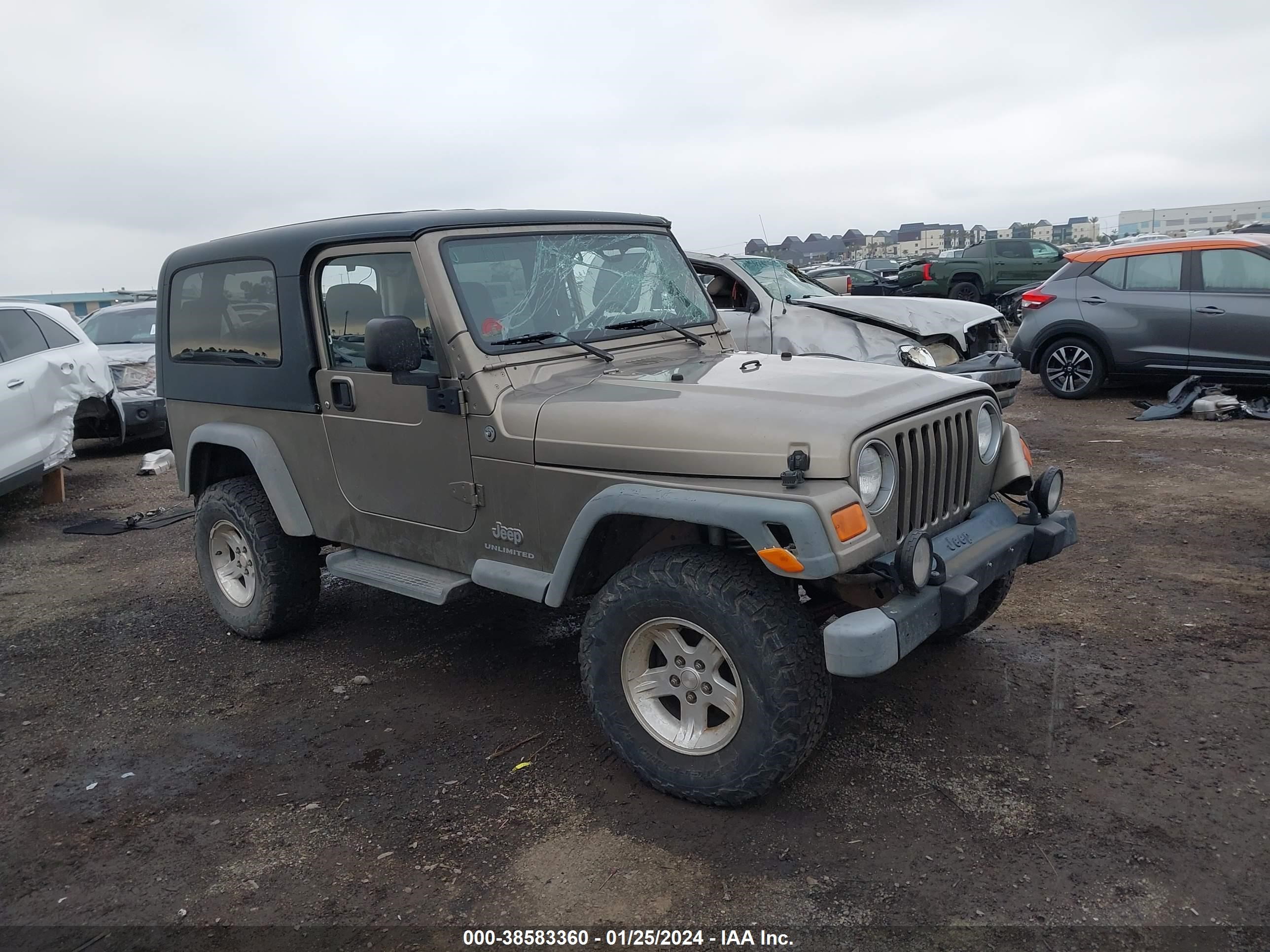 JEEP WRANGLER 2004 1j4fa49s74p764258