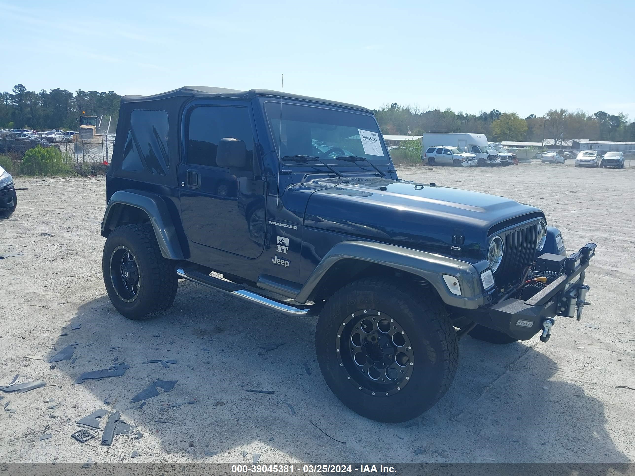 JEEP WRANGLER 2005 1j4fa49s75p332142