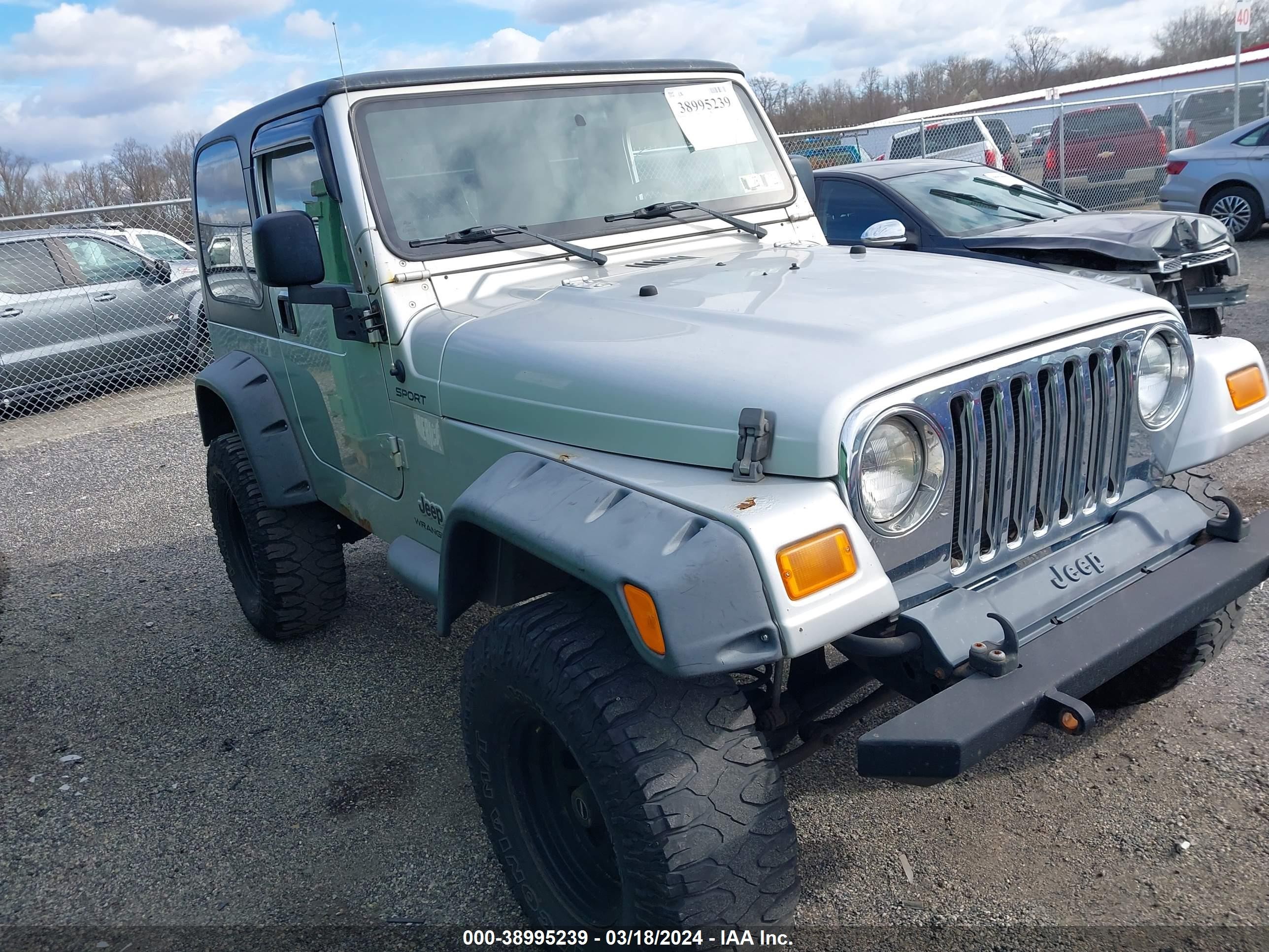 JEEP WRANGLER 2006 1j4fa49s76p713121