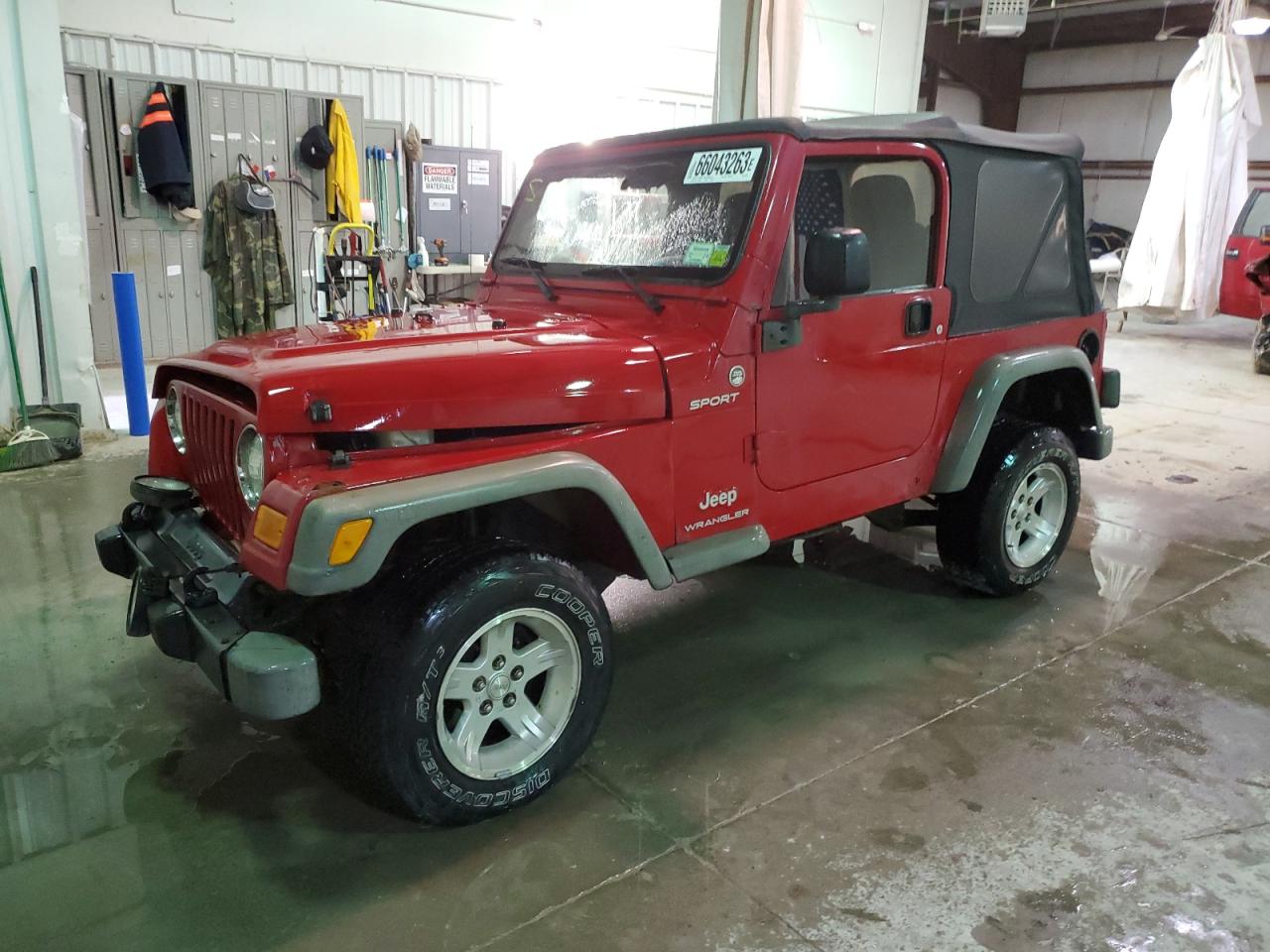 JEEP WRANGLER 2006 1j4fa49s76p750251