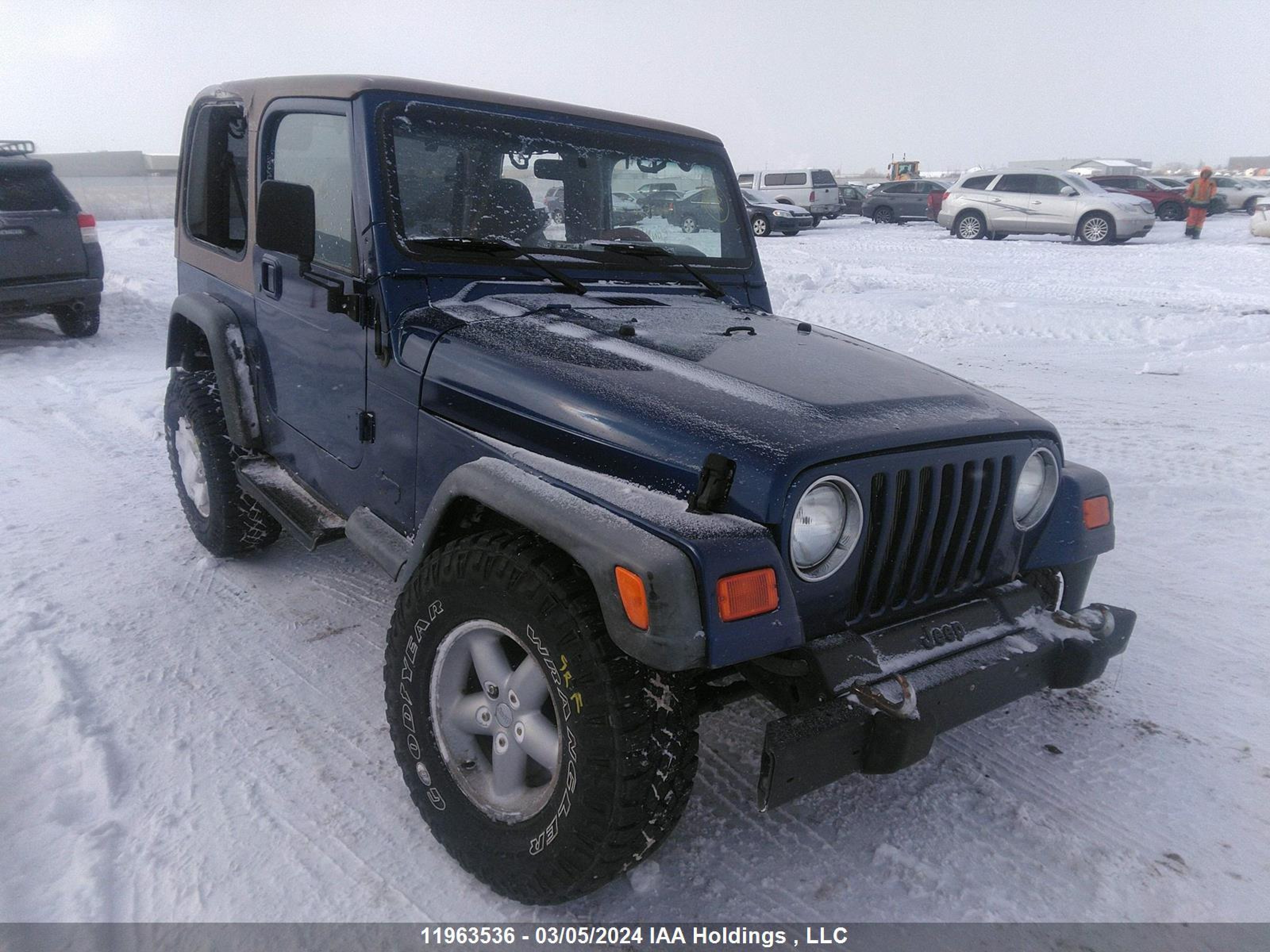 JEEP WRANGLER 2000 1j4fa49s7yp776271