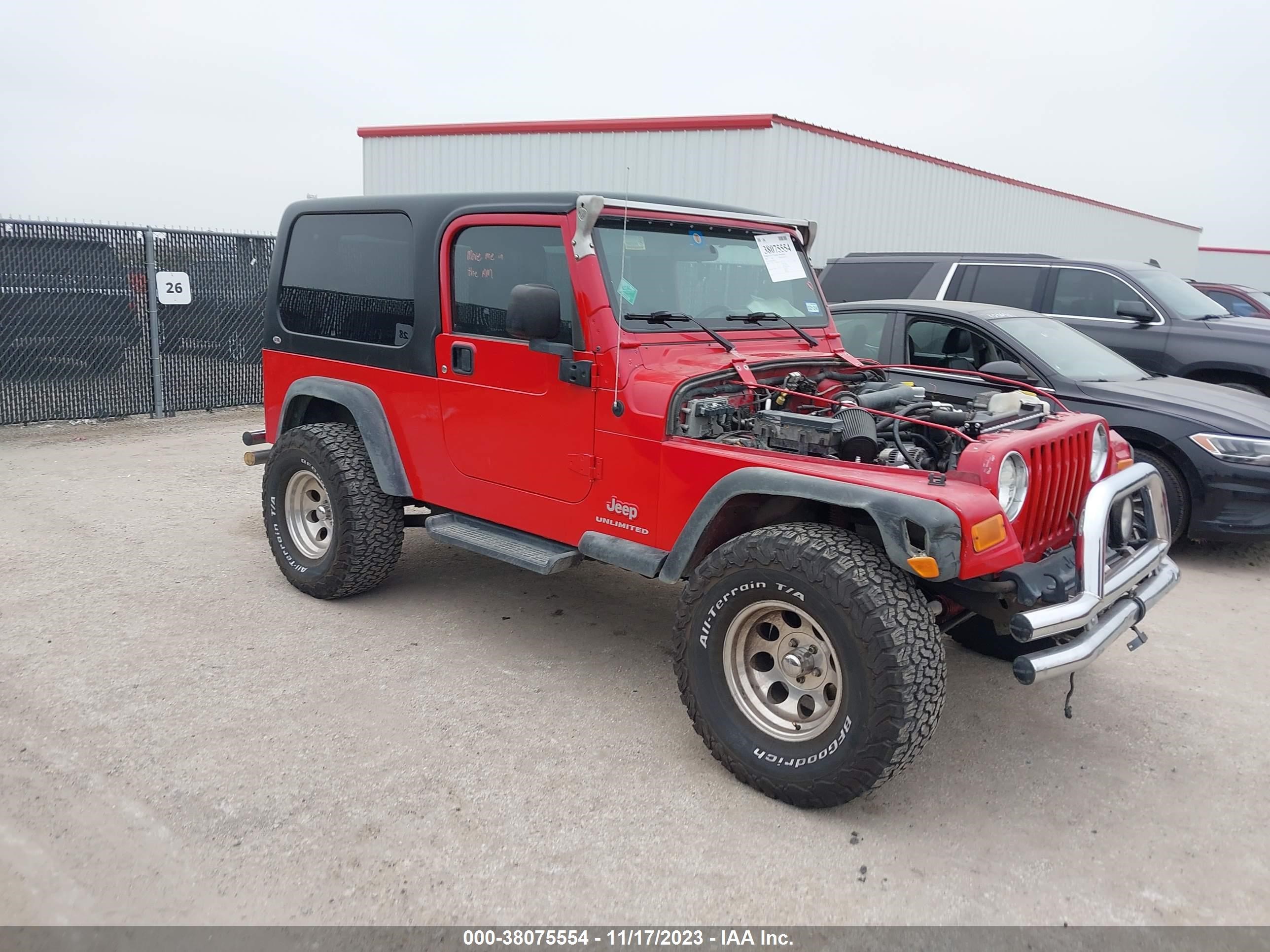 JEEP WRANGLER 2004 1j4fa49s84p758789