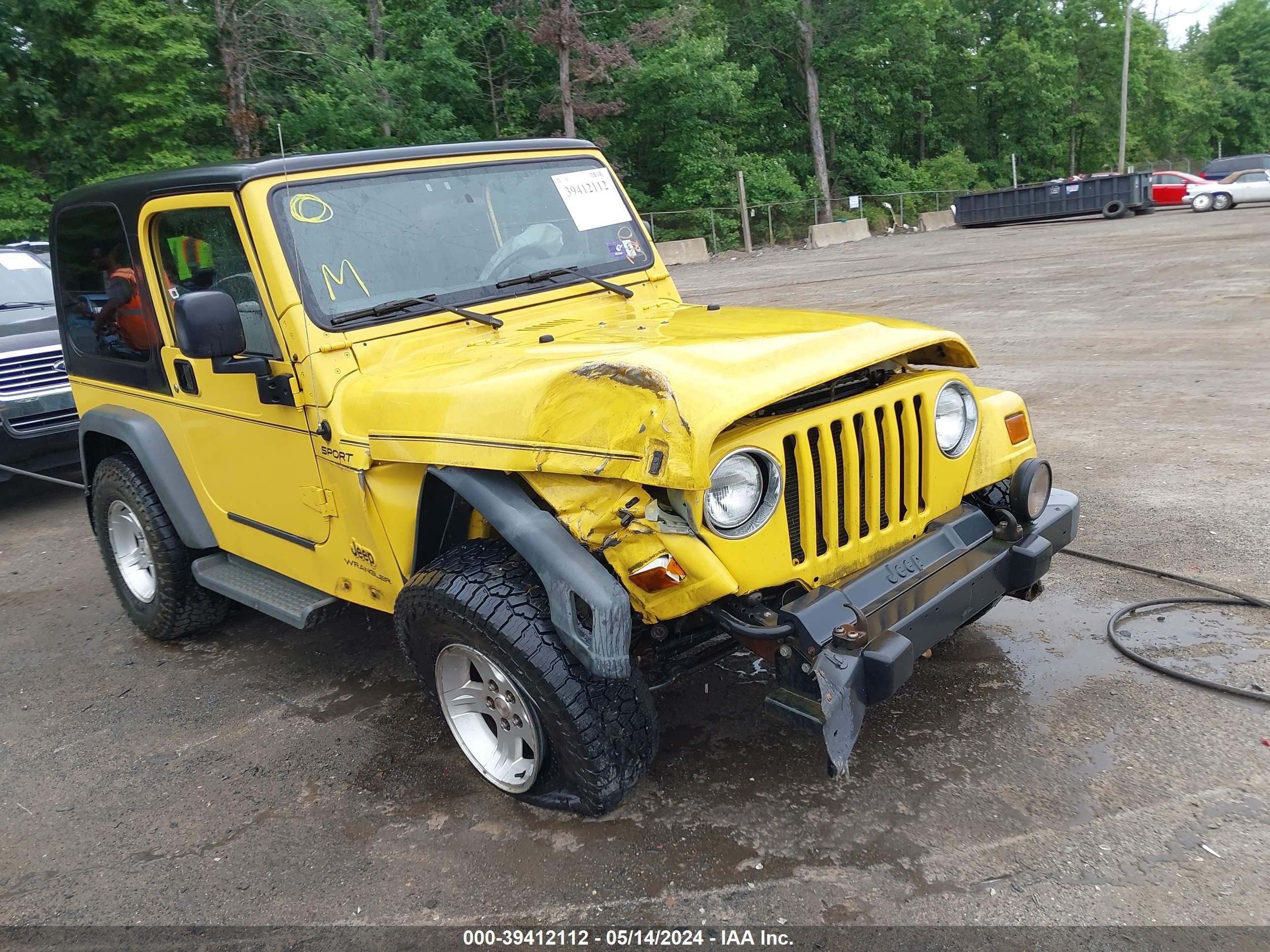 JEEP WRANGLER 2005 1j4fa49s85p384475