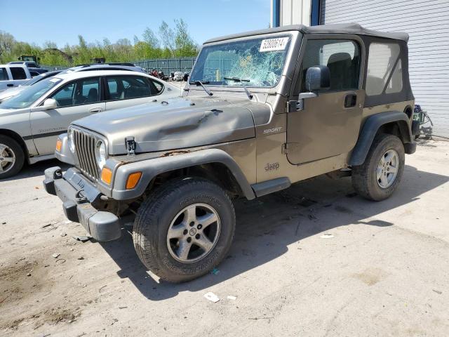 JEEP WRANGLER 2003 1j4fa49s93p344046