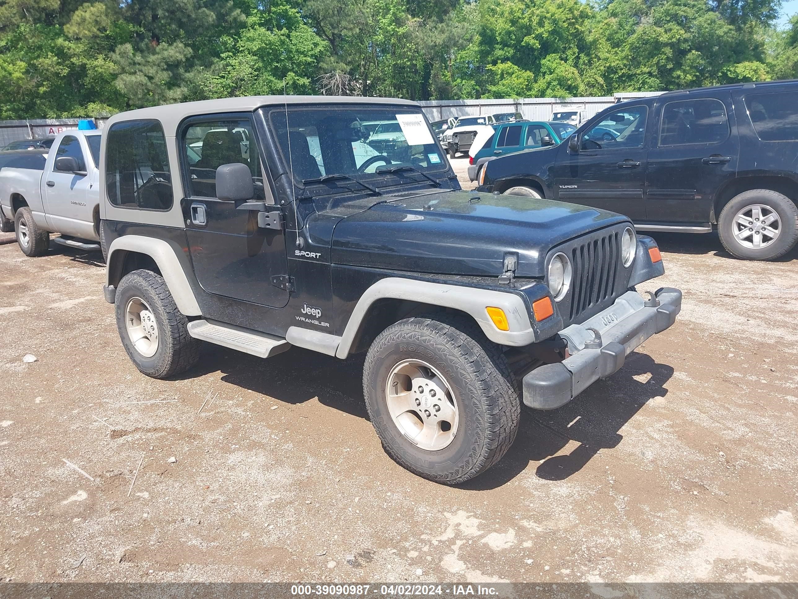 JEEP WRANGLER 2004 1j4fa49s94p738647