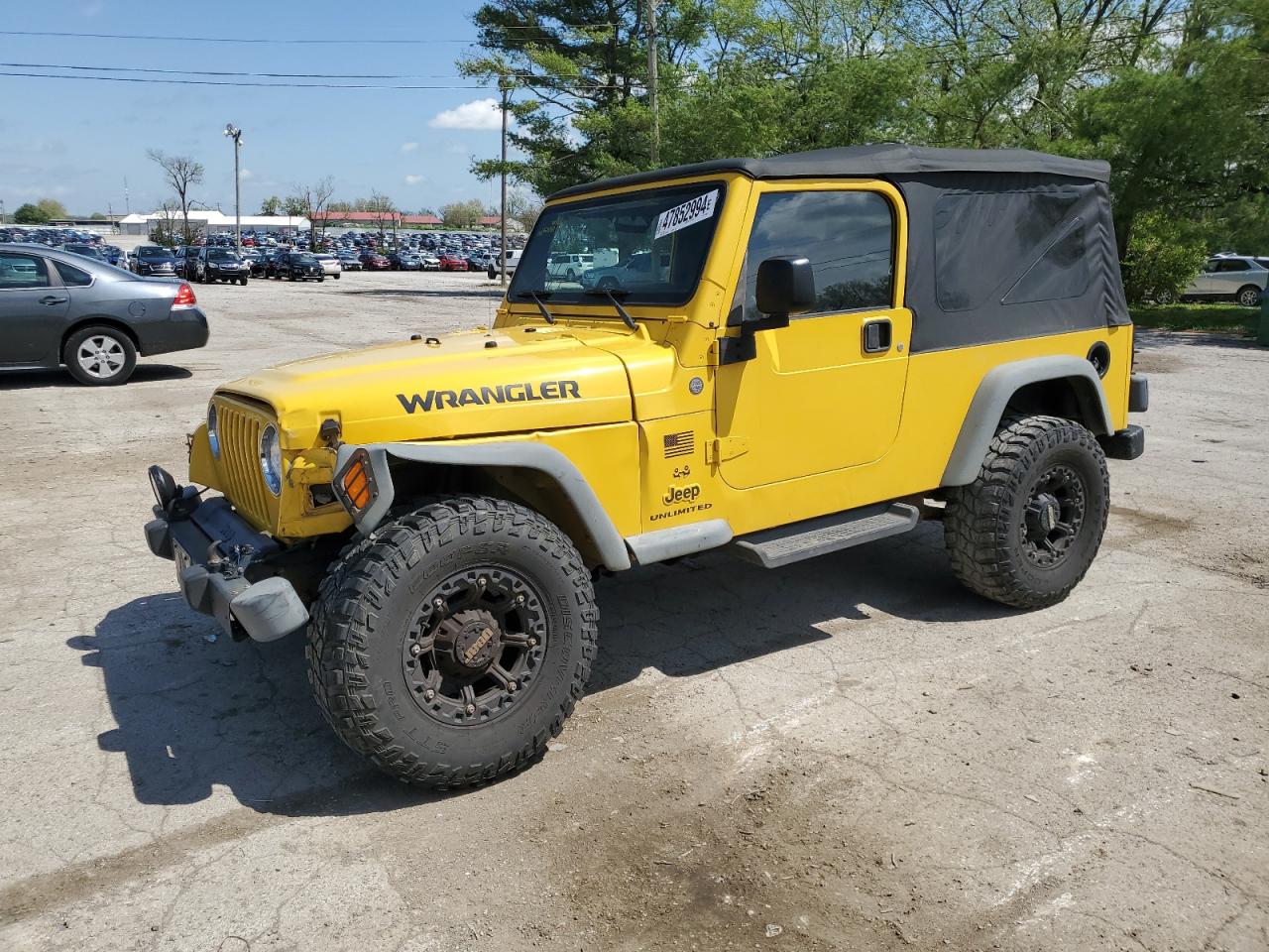 JEEP WRANGLER 2004 1j4fa49s94p794569