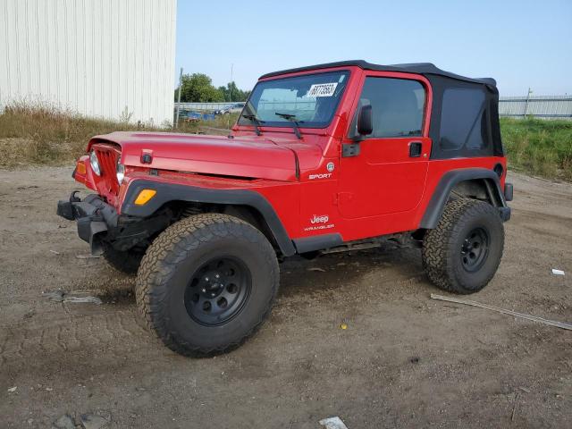 JEEP WRANGLER  2006 1j4fa49s96p705487