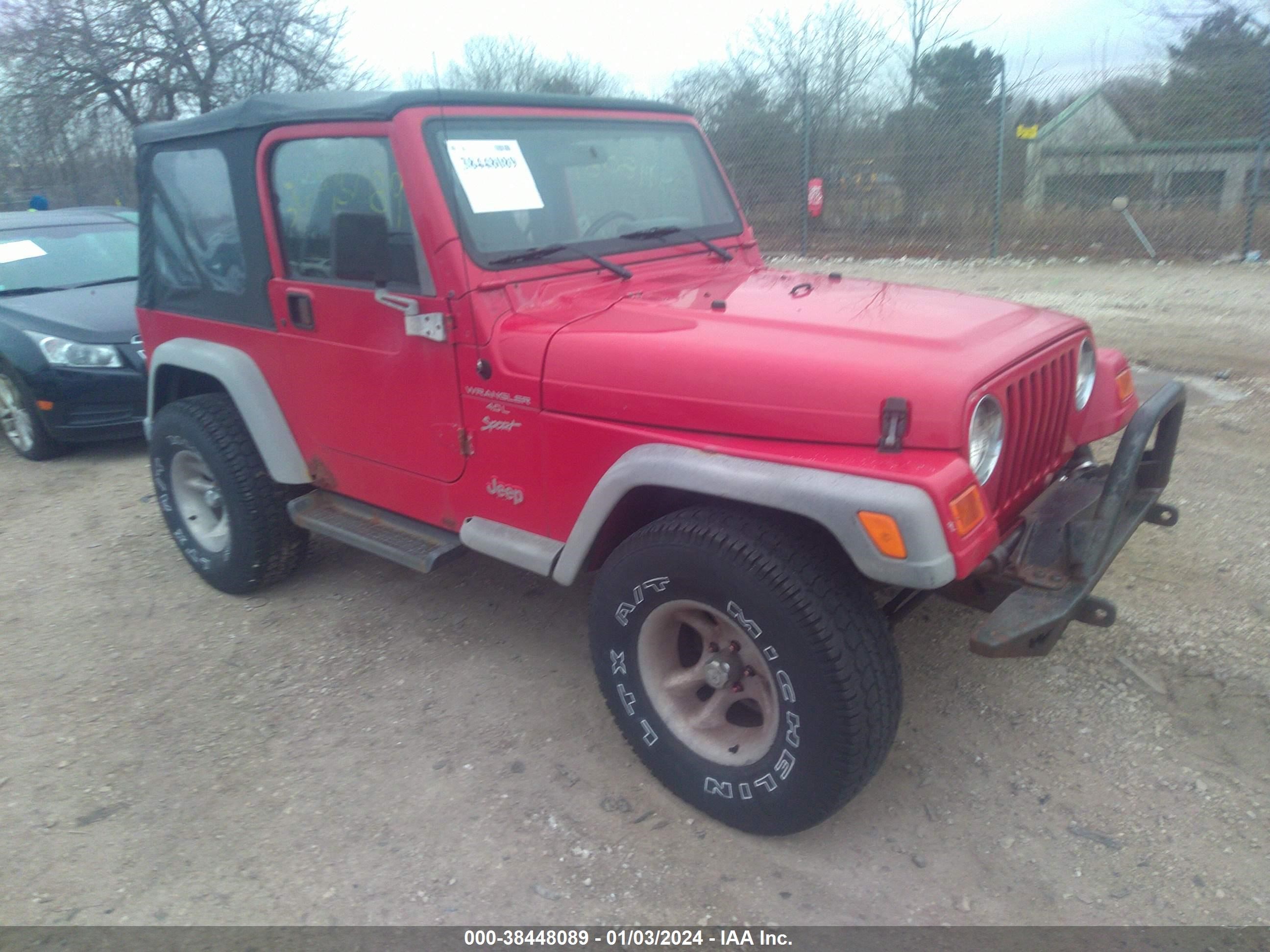 JEEP WRANGLER 2001 1j4fa49sx1p373911