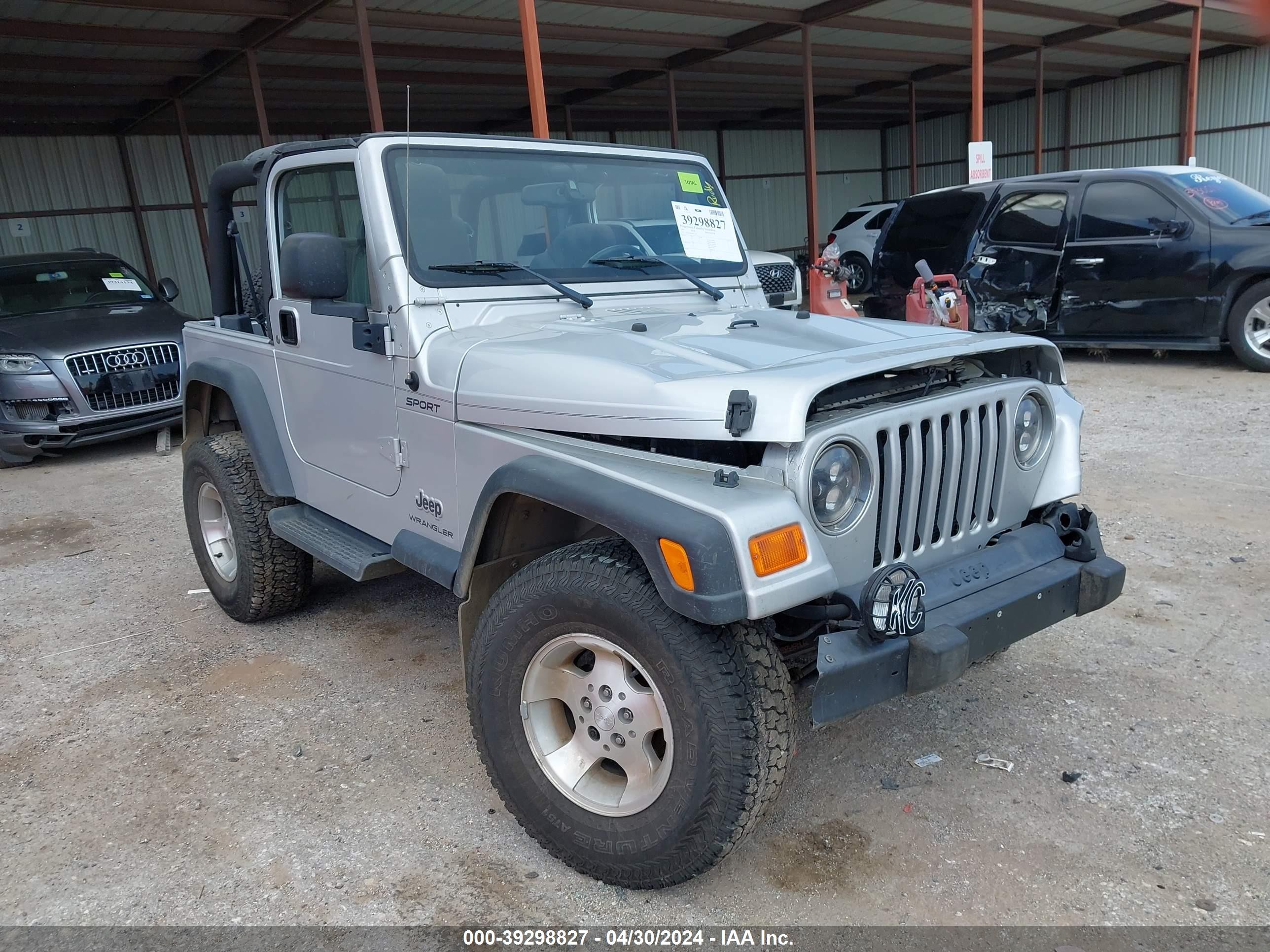 JEEP WRANGLER 2003 1j4fa49sx3p311234