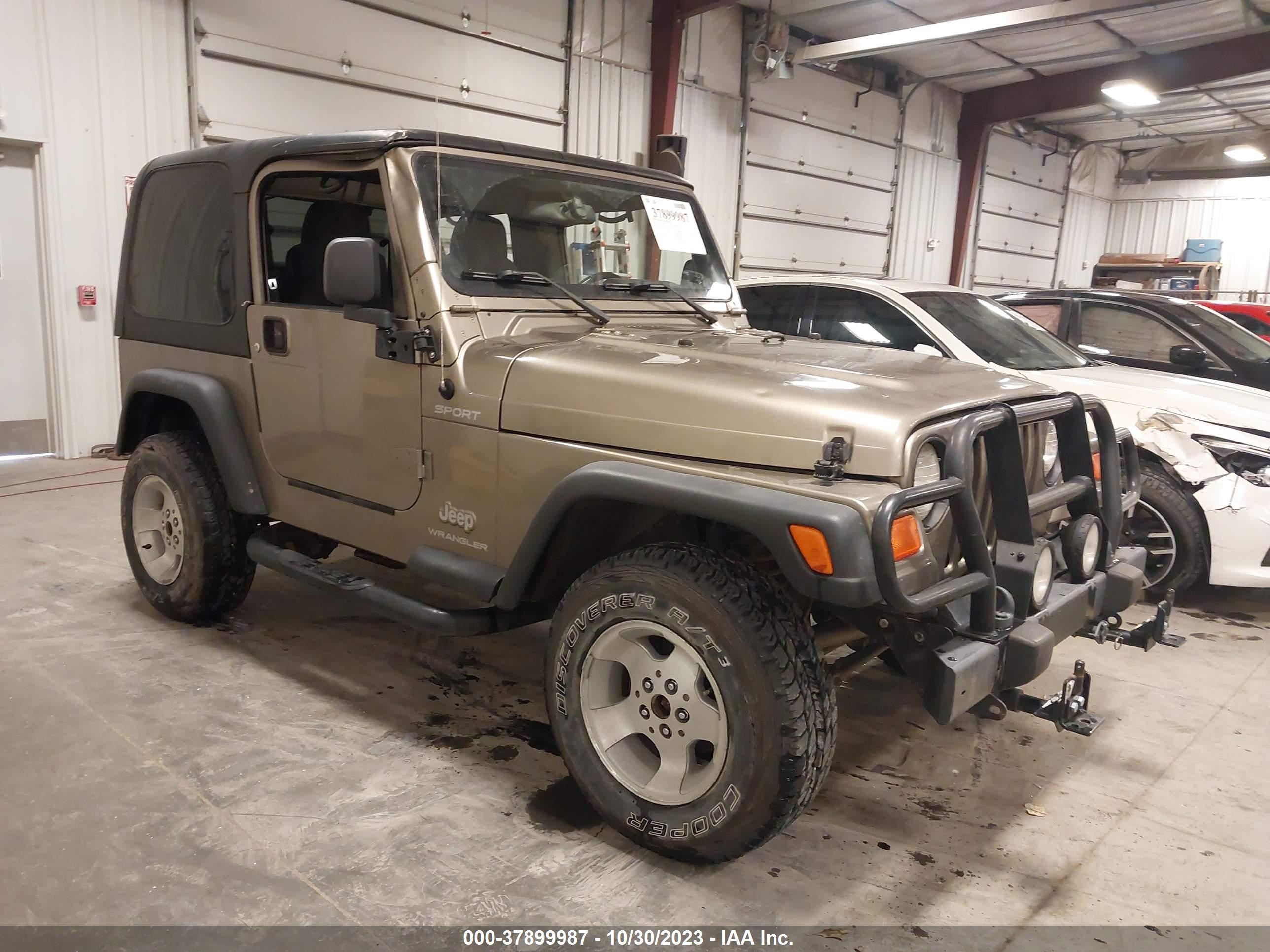 JEEP WRANGLER 2003 1j4fa49sx3p340541