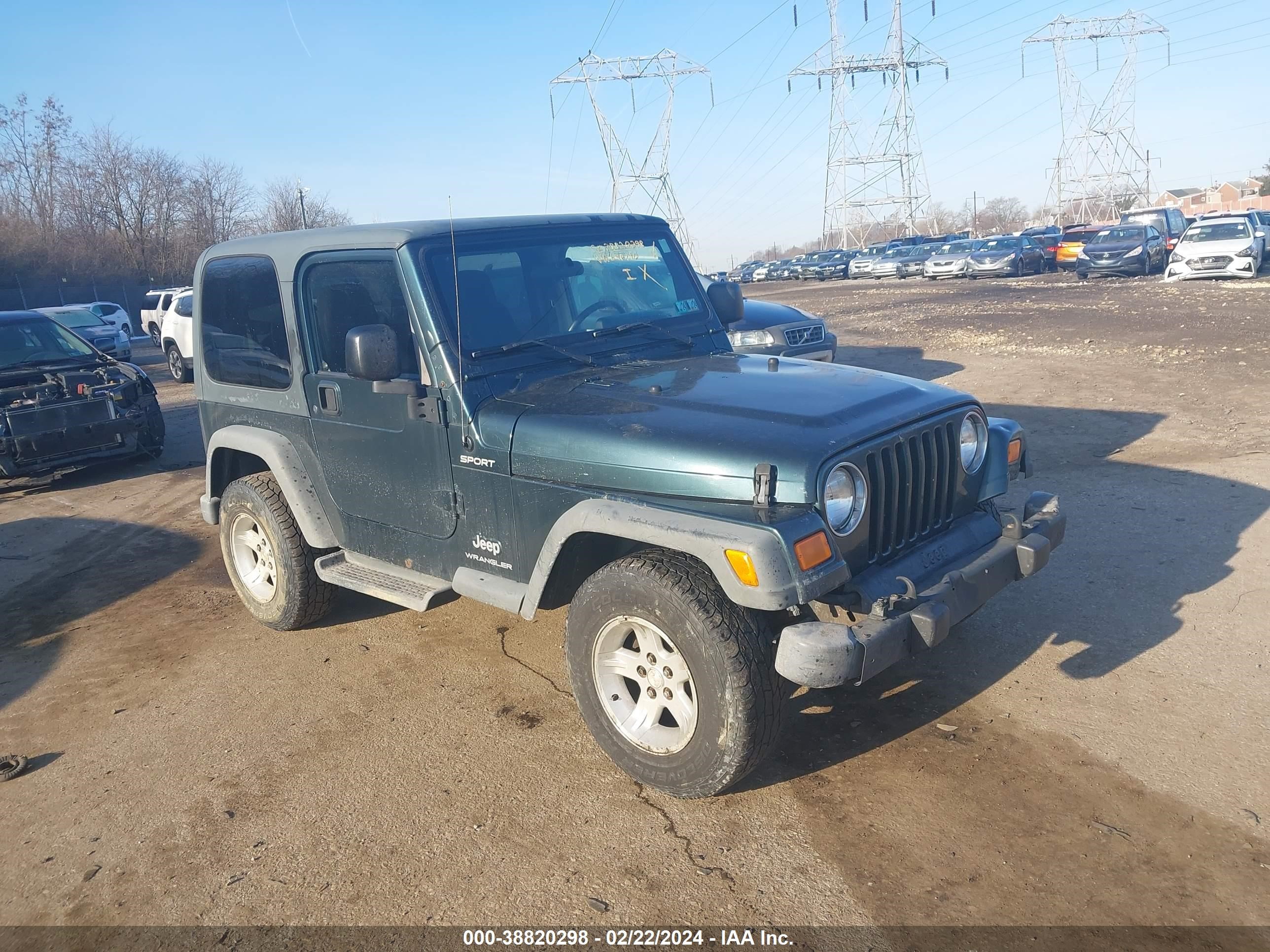 JEEP WRANGLER 2005 1j4fa49sx5p346990