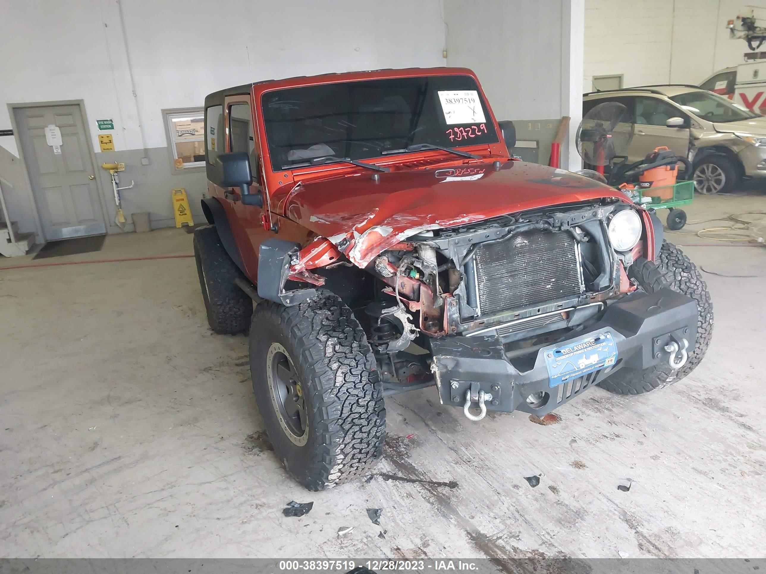 JEEP WRANGLER 2009 1j4fa54119l787229