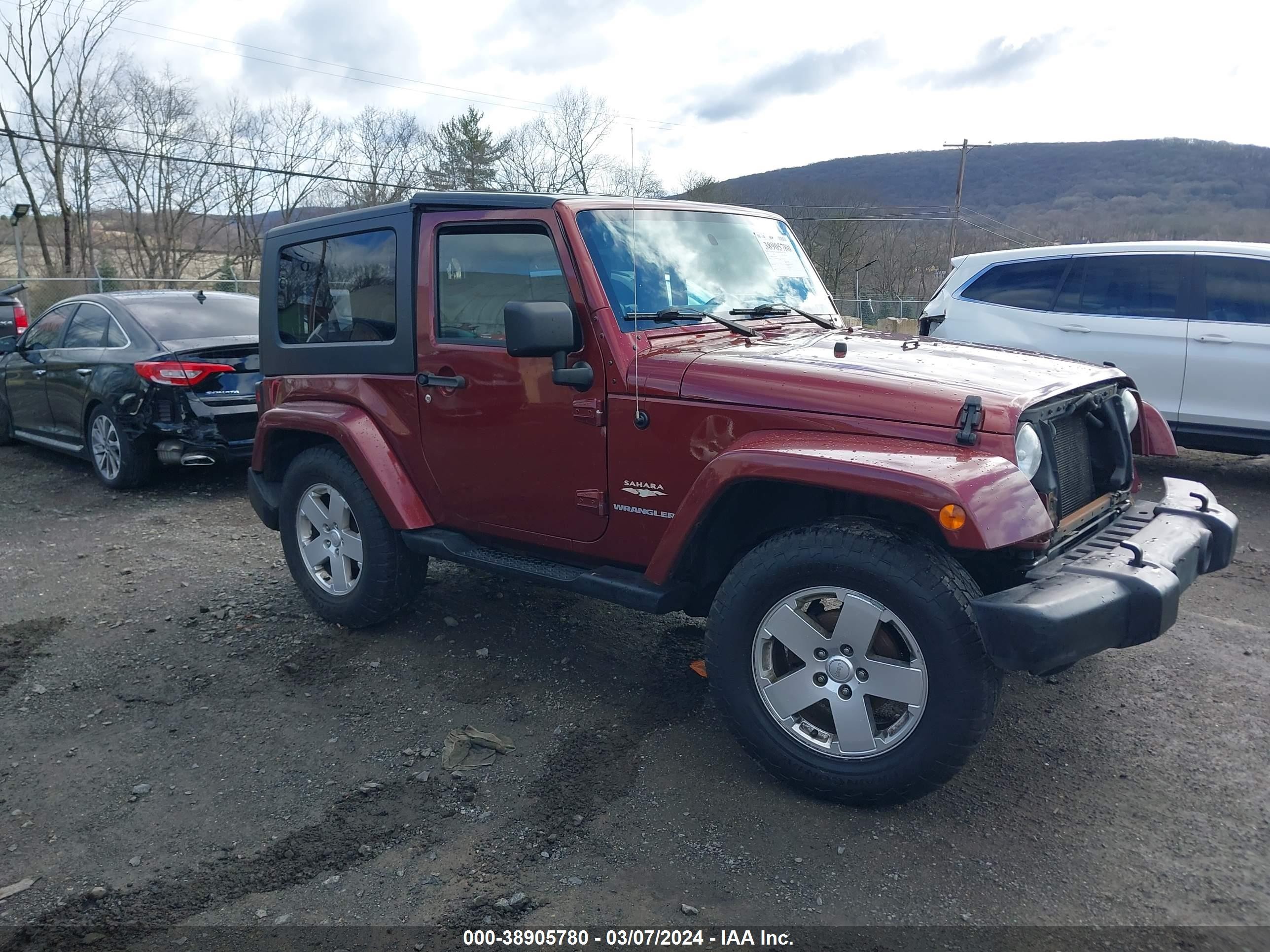 JEEP WRANGLER 2007 1j4fa54127l134290