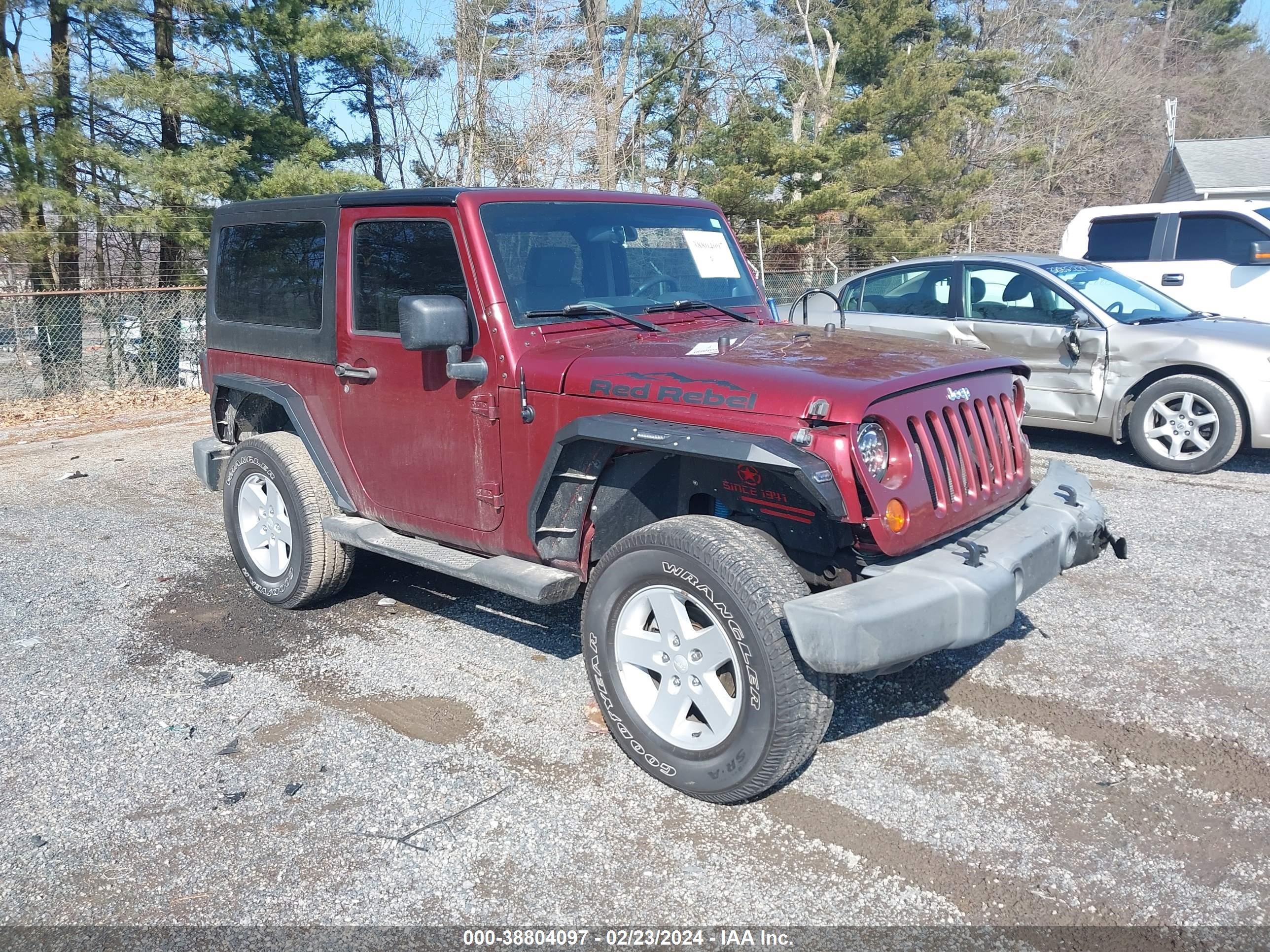 JEEP WRANGLER 2007 1j4fa54137l135449