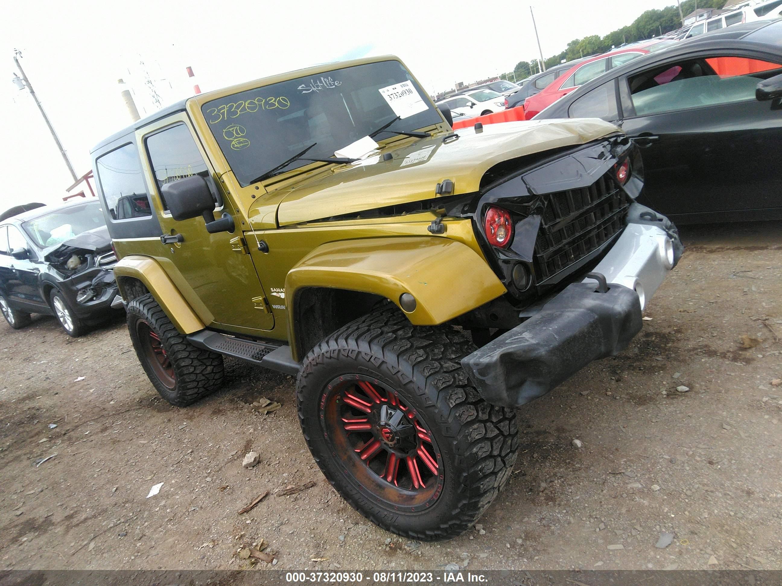 JEEP WRANGLER 2008 1j4fa54148l553049