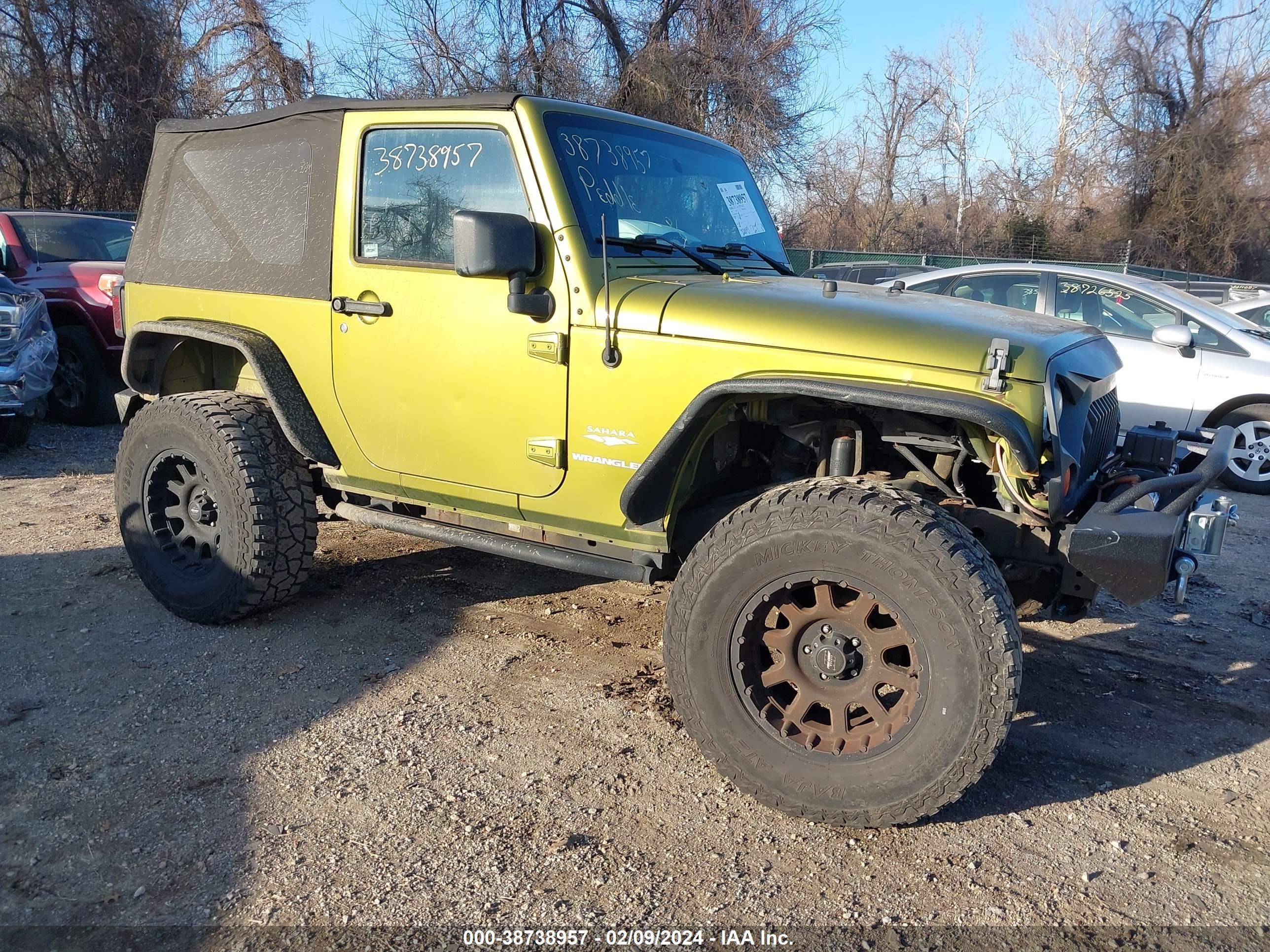 JEEP WRANGLER 2007 1j4fa54157l126686