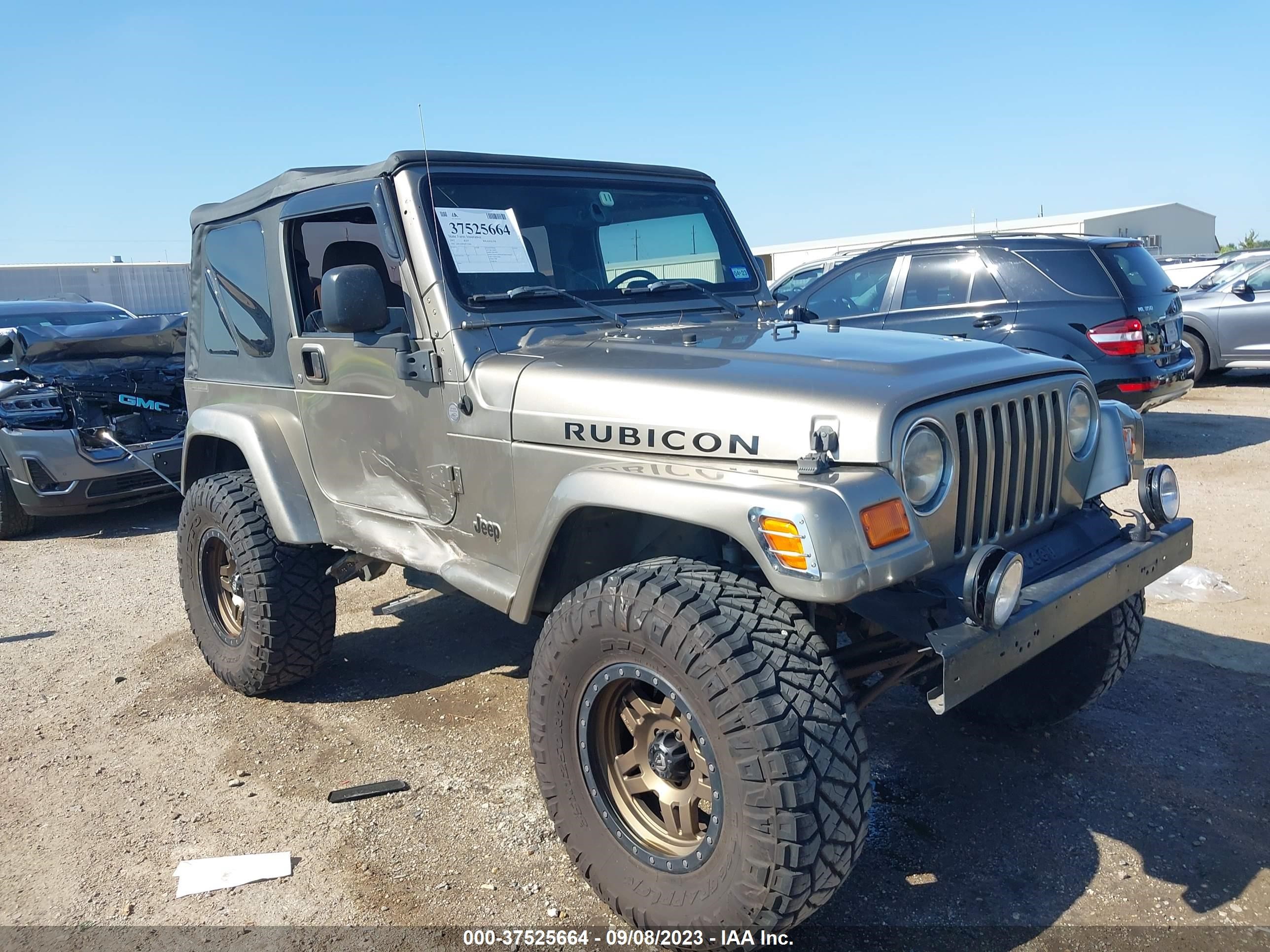 JEEP WRANGLER 2003 1j4fa59s03p317369