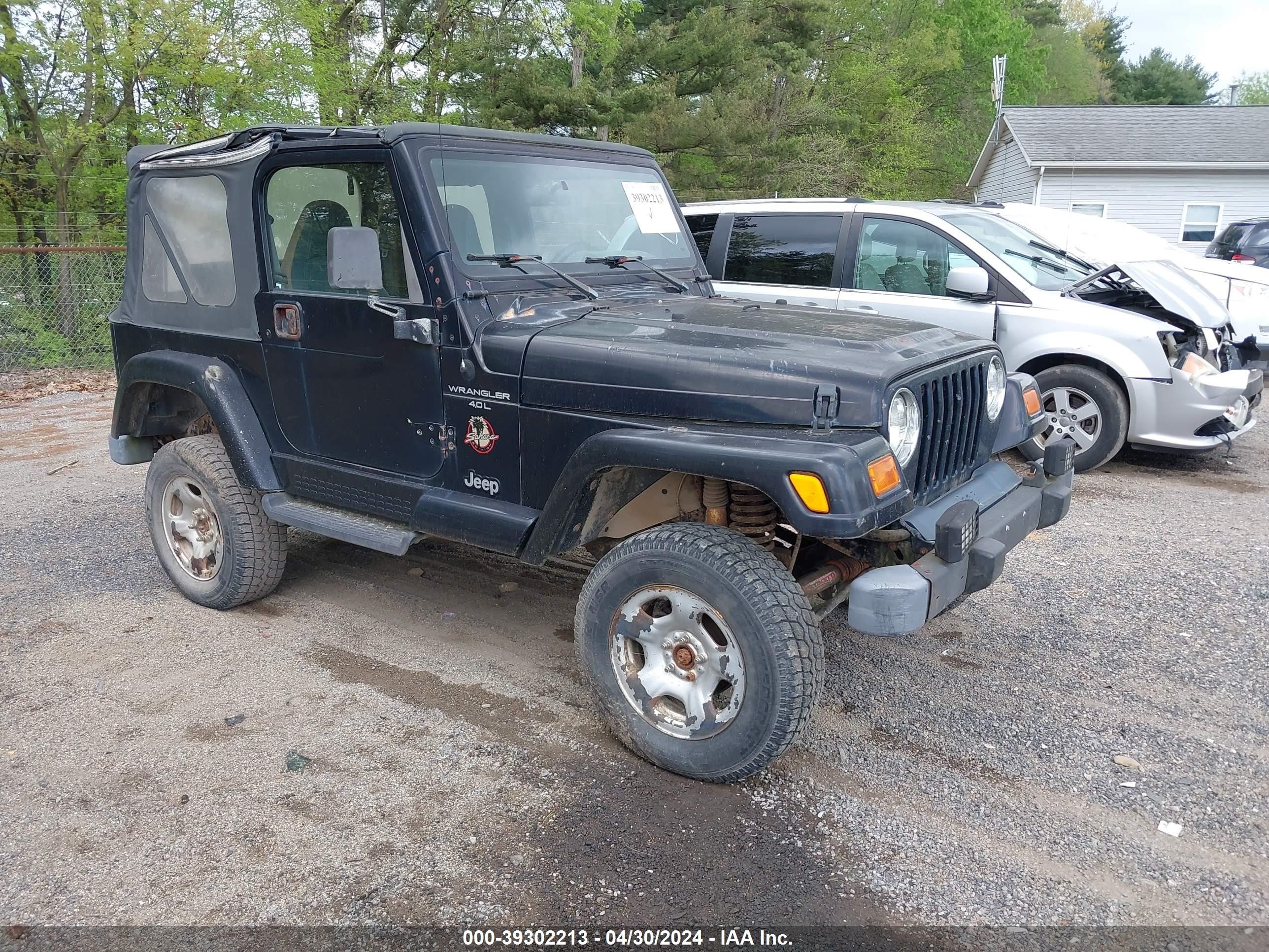 JEEP WRANGLER 2000 1j4fa59s1yp743076