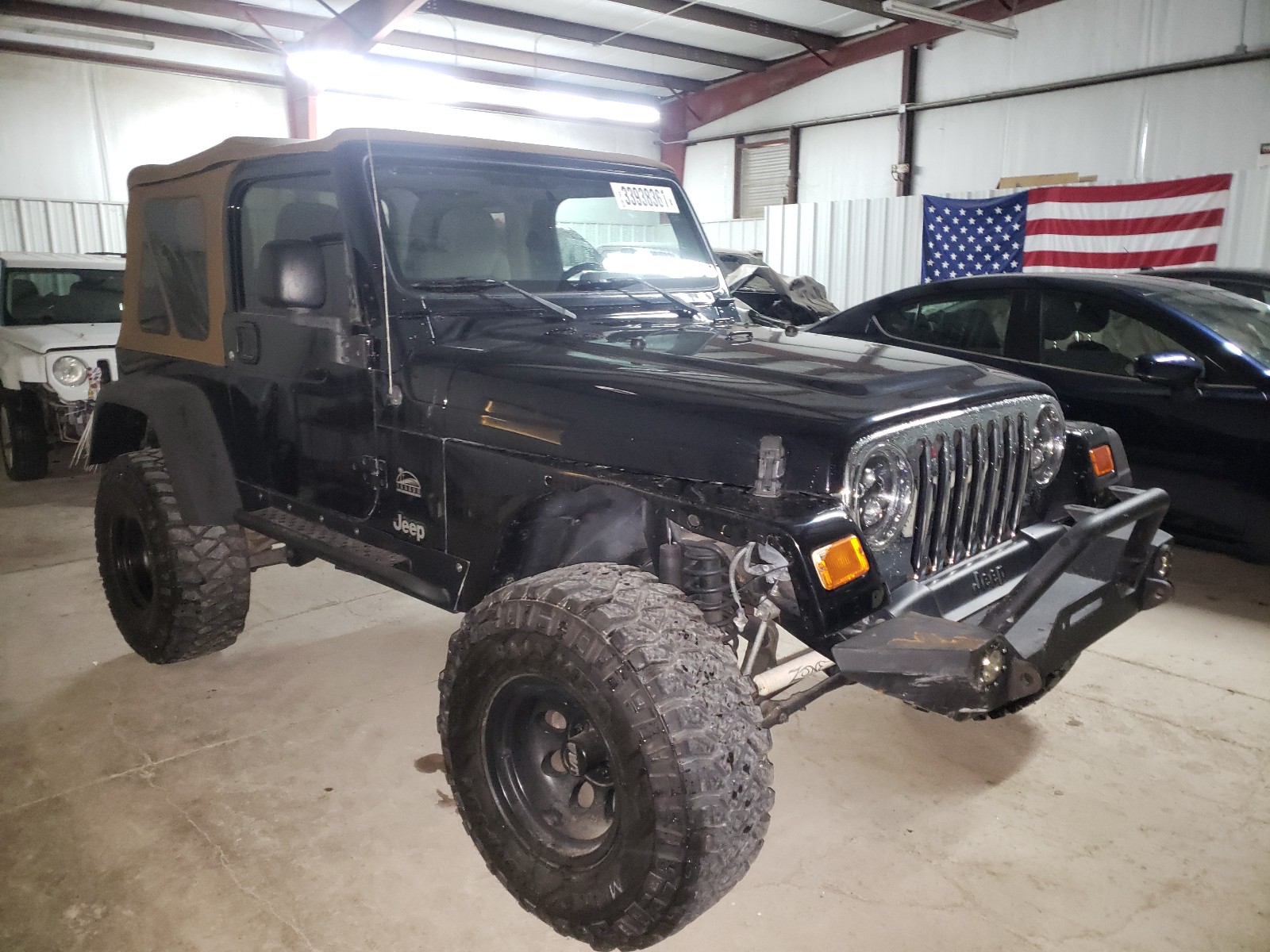 JEEP WRANGLER  2003 1j4fa59s23p320077