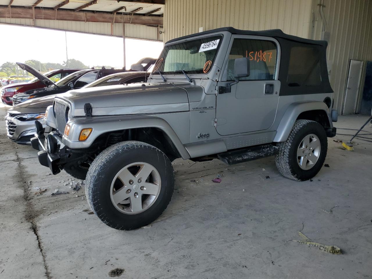 JEEP WRANGLER 2004 1j4fa59s24p746613