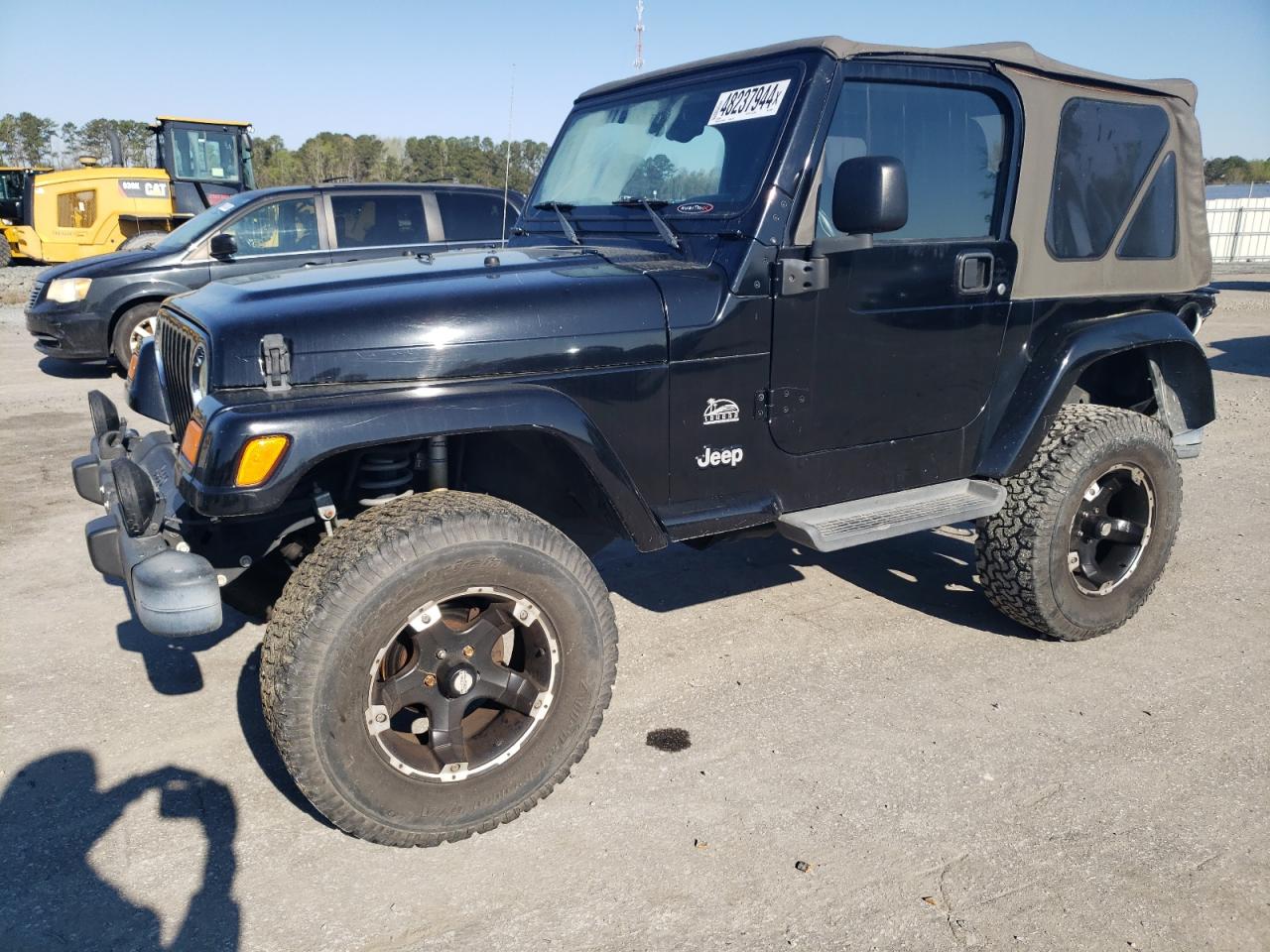 JEEP WRANGLER 2003 1j4fa59s33p370339