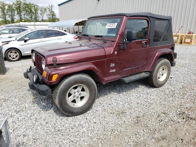 JEEP WRANGLER / 2004 1j4fa59s34p734499