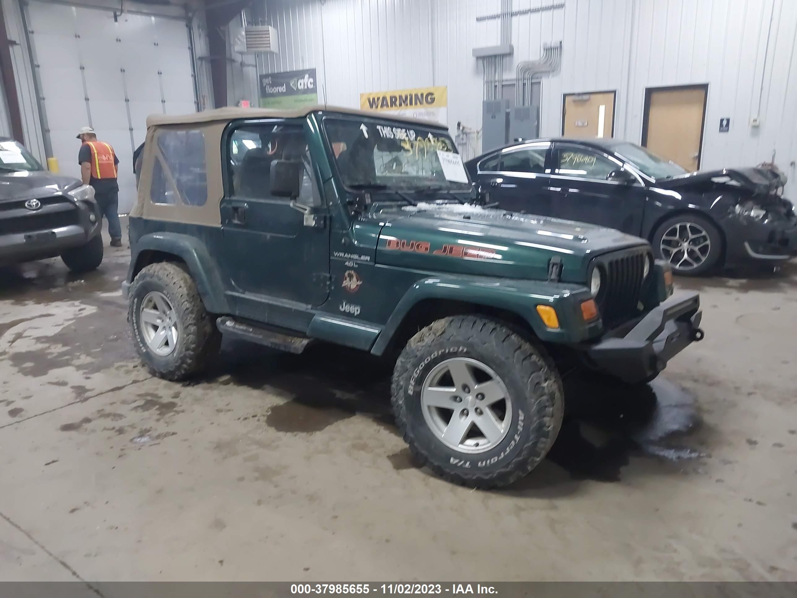 JEEP WRANGLER 2000 1j4fa59s3yp733102