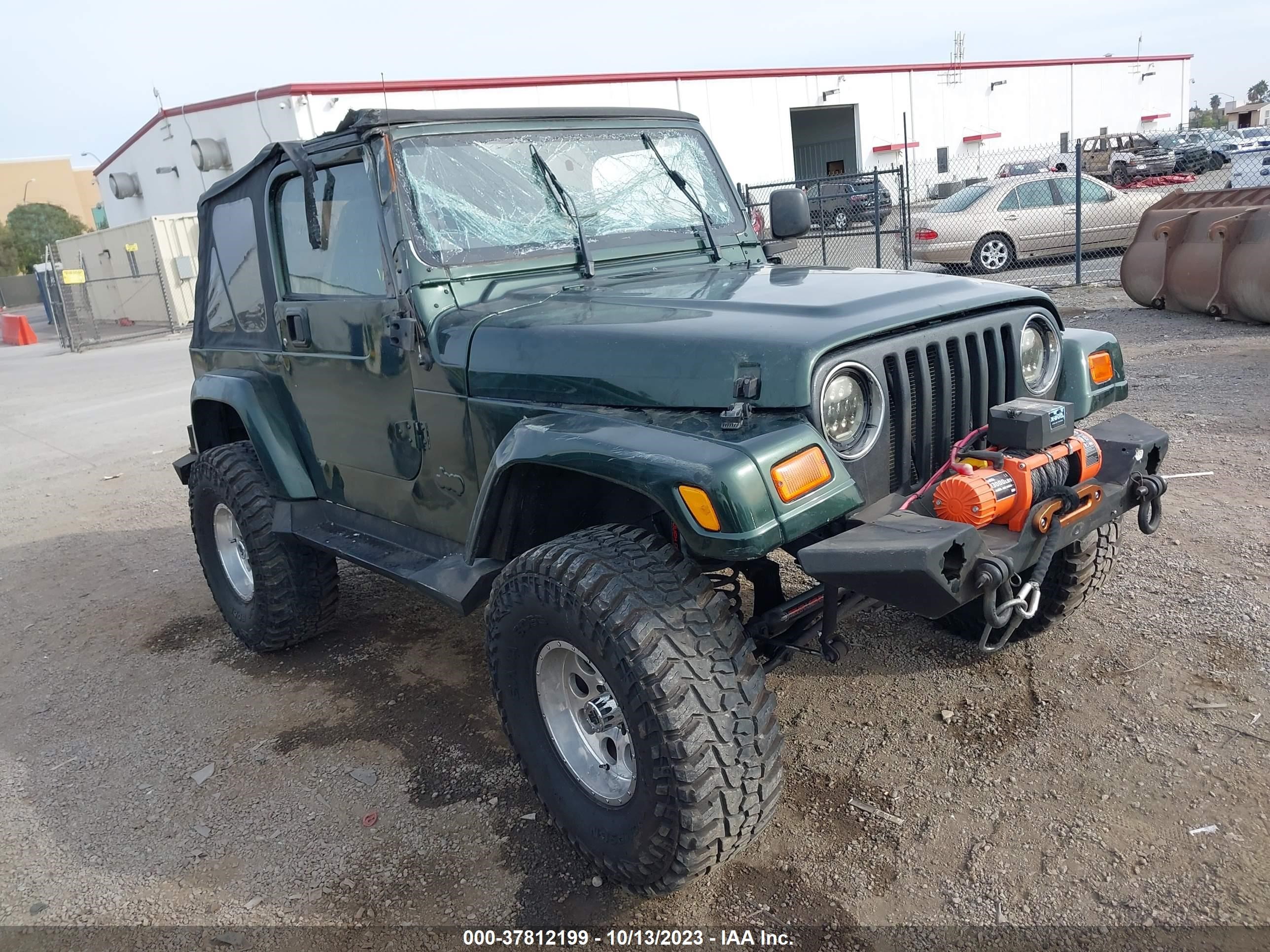 JEEP WRANGLER 2000 1j4fa59s3yp740440