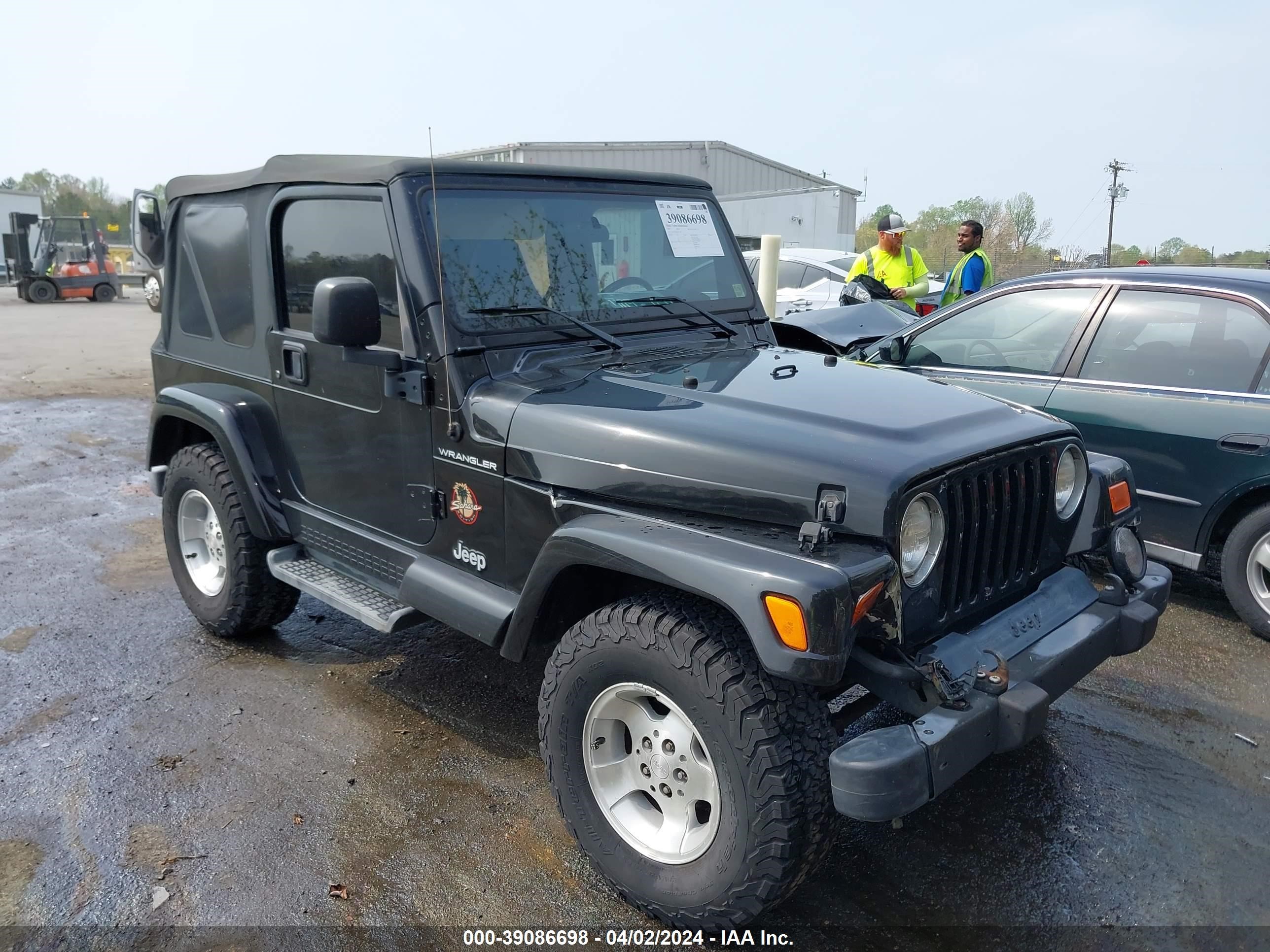 JEEP WRANGLER 2002 1j4fa59s42p725209