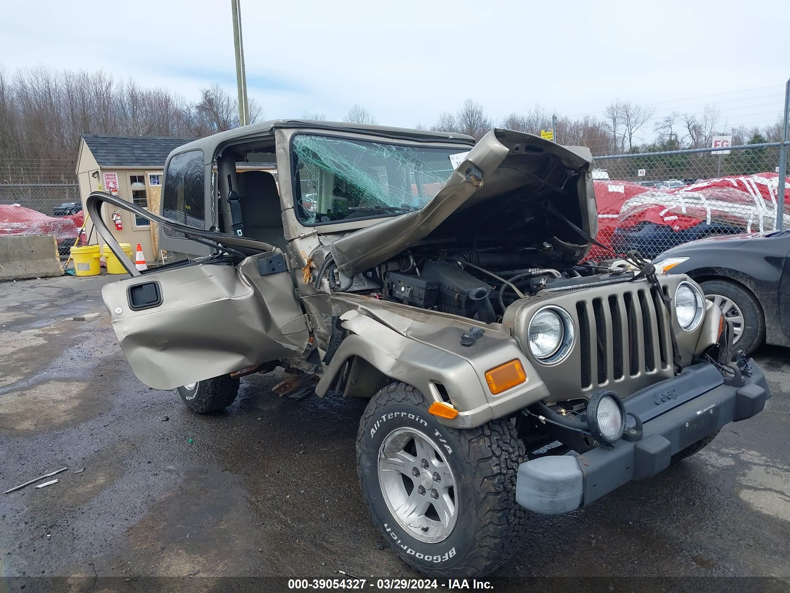 JEEP WRANGLER 2004 1j4fa59s44p722975