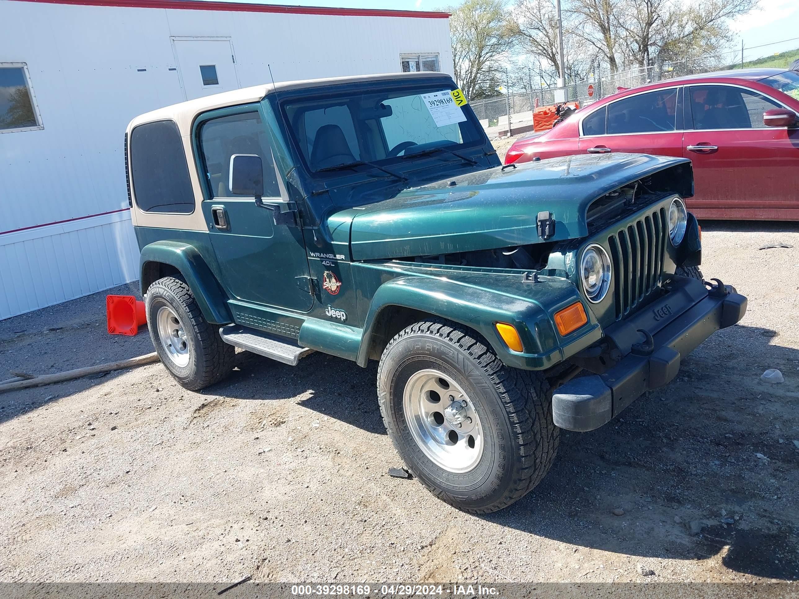 JEEP WRANGLER 2000 1j4fa59s4yp712288