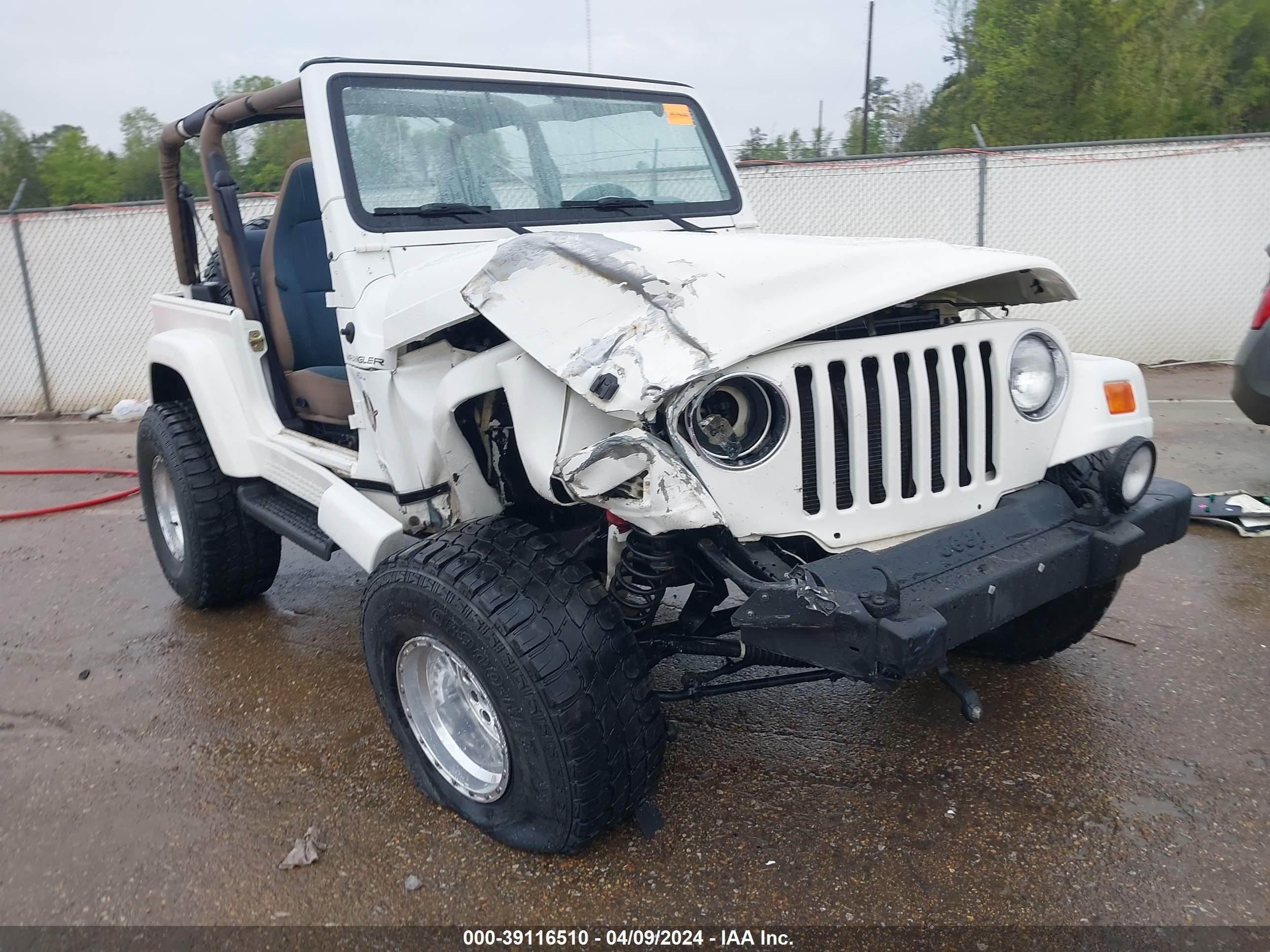 JEEP WRANGLER 2000 1j4fa59s4yp768859