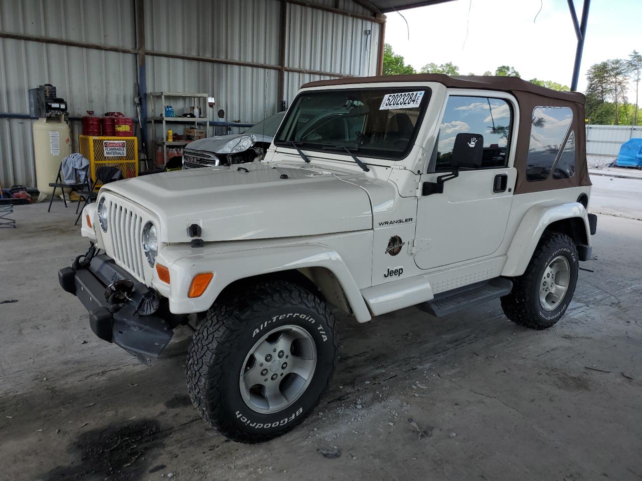 JEEP WRANGLER 2002 1j4fa59s52p709617