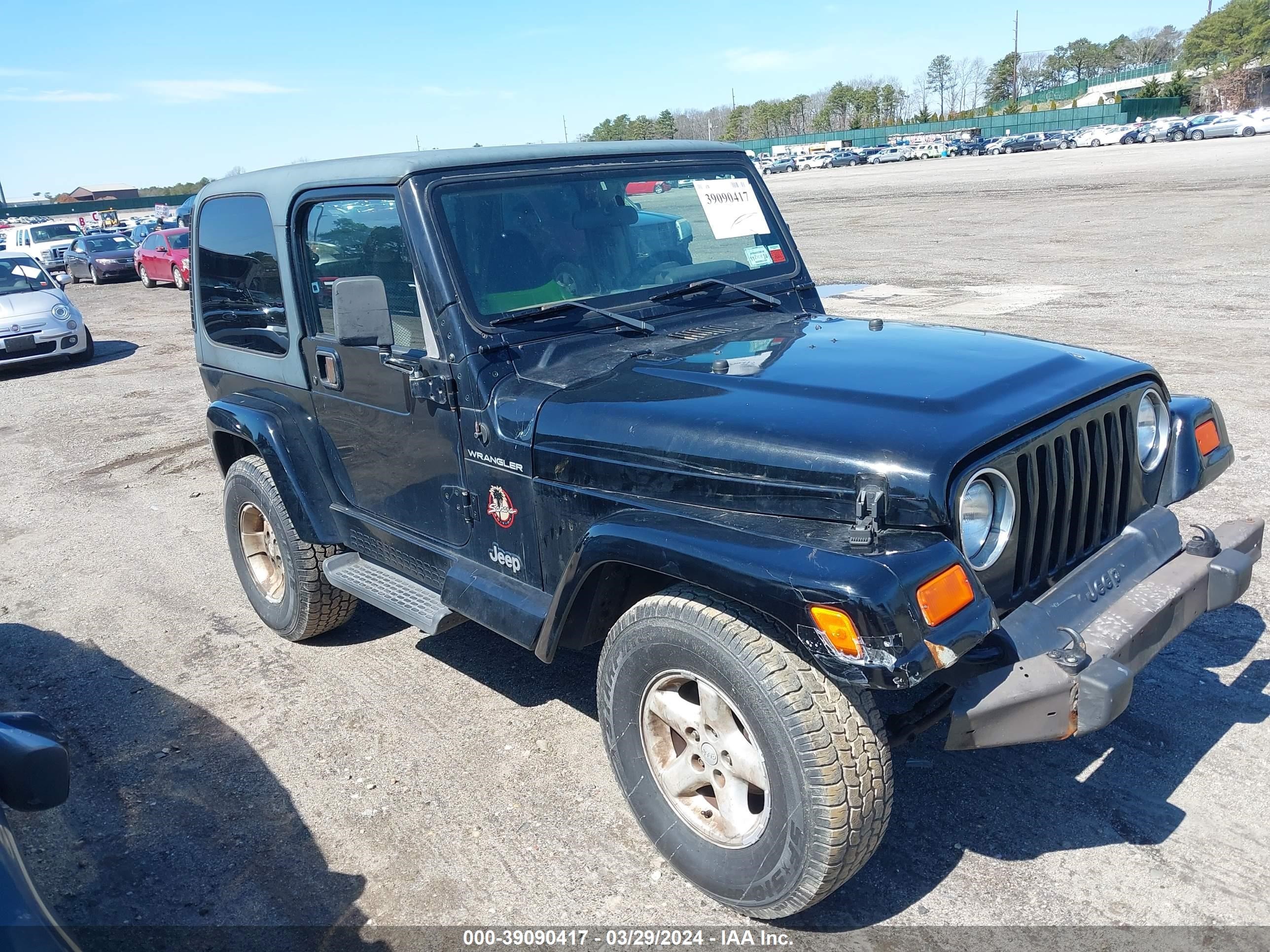 JEEP WRANGLER 2002 1j4fa59s72p712647