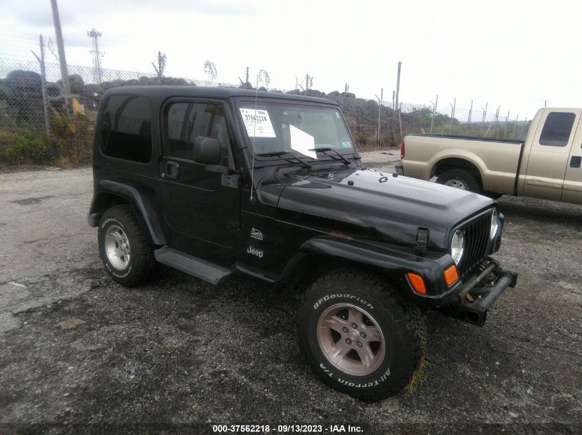 JEEP WRANGLER 2004 1j4fa59s84p717410