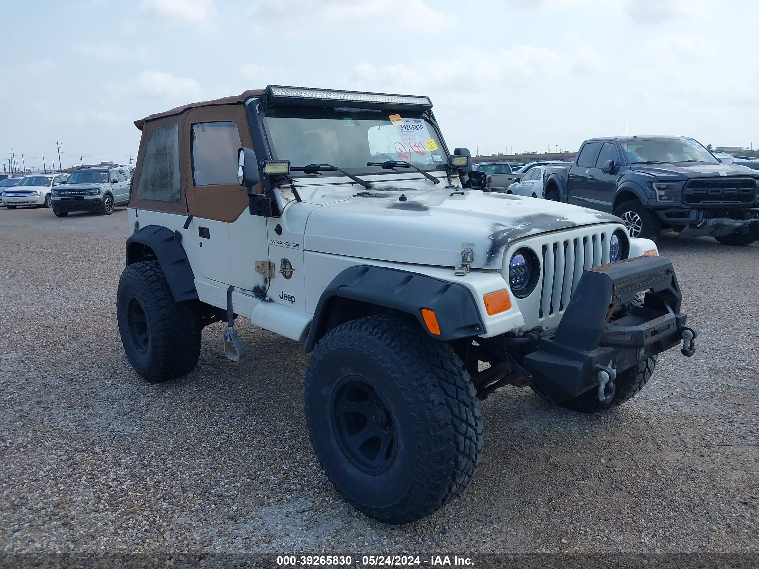 JEEP WRANGLER 2002 1j4fa59s92p720412