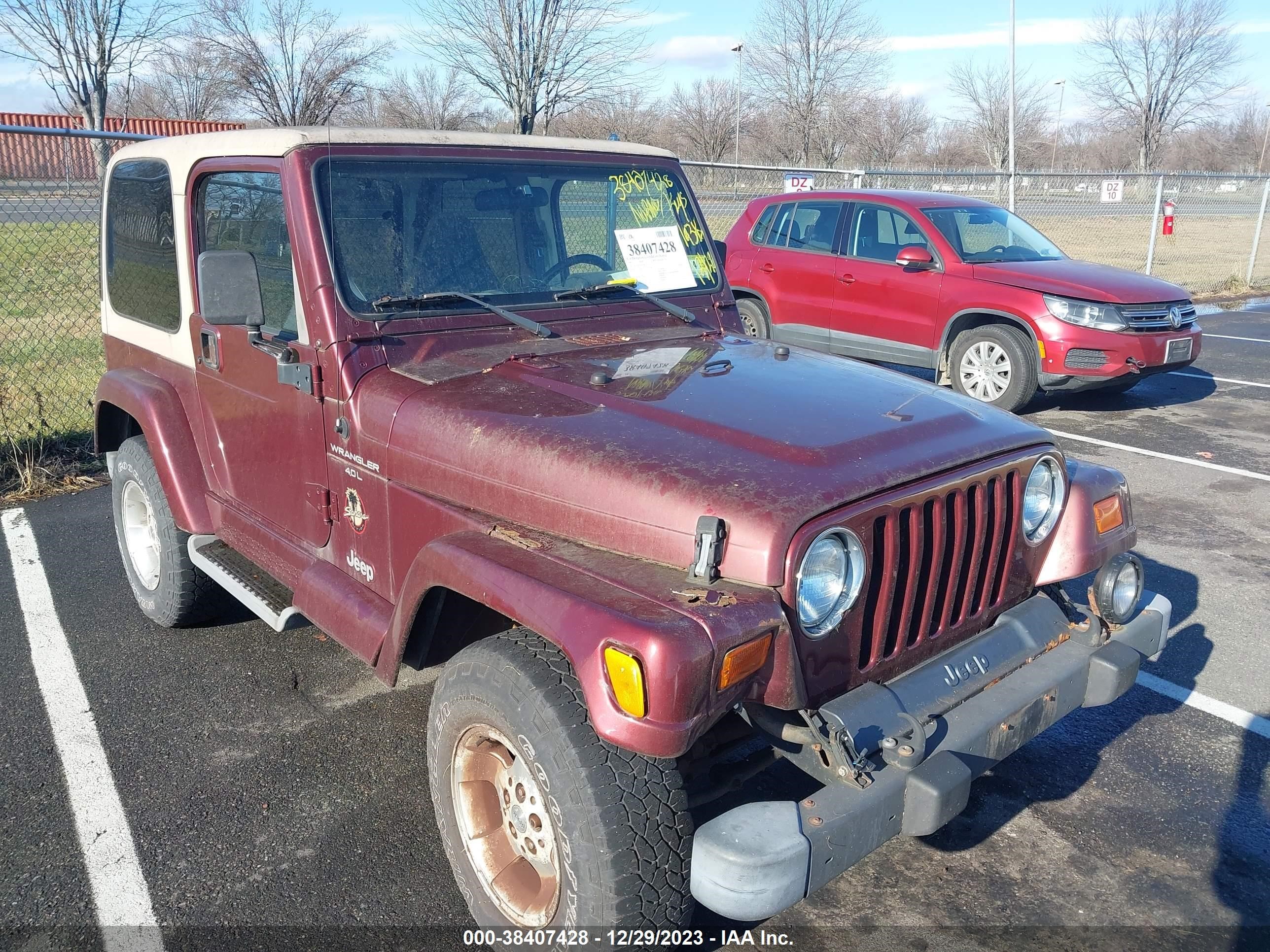 JEEP WRANGLER 2001 1j4fa59sx1p347802