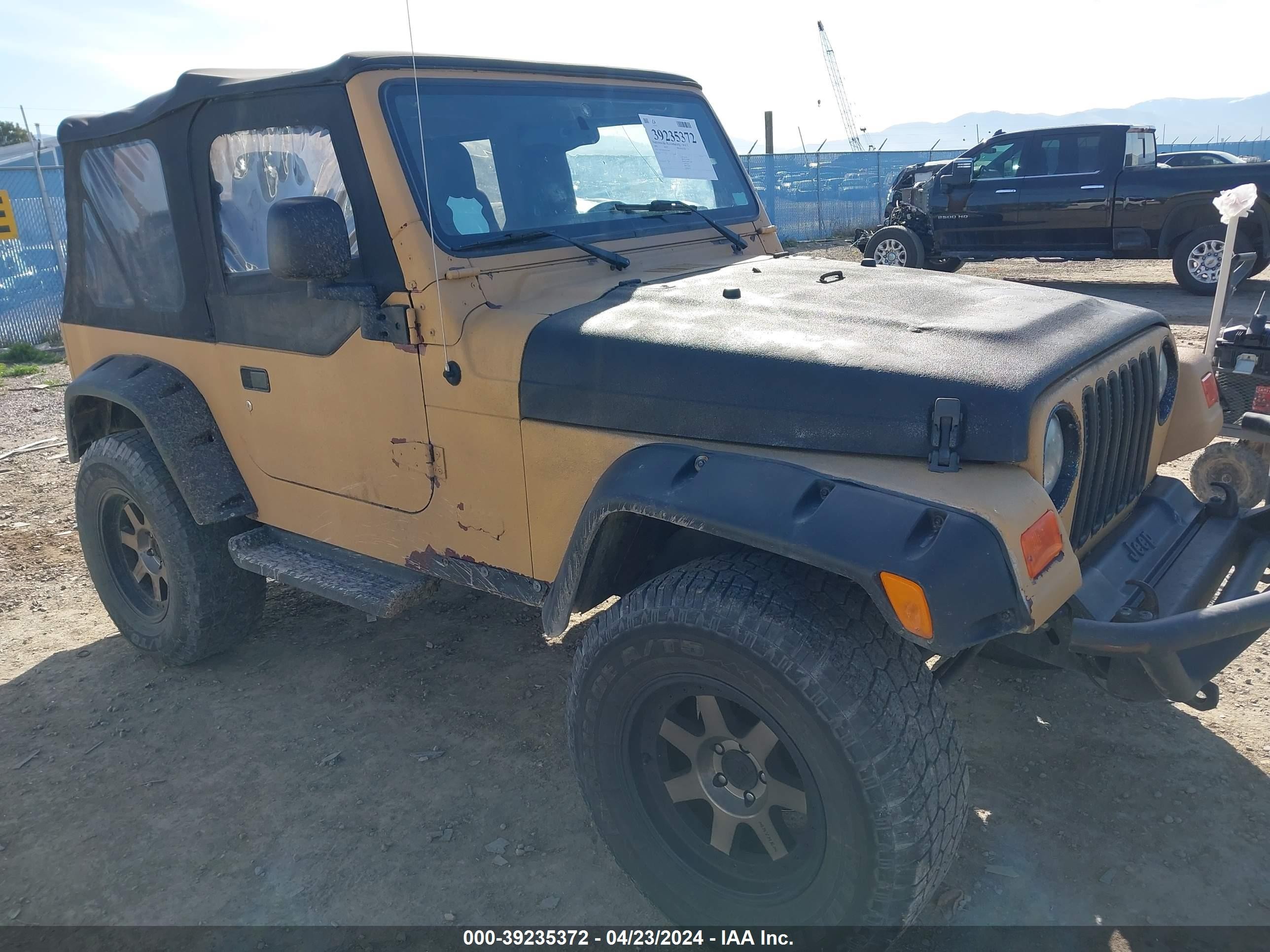 JEEP WRANGLER 2003 1j4fa59sx3p376963