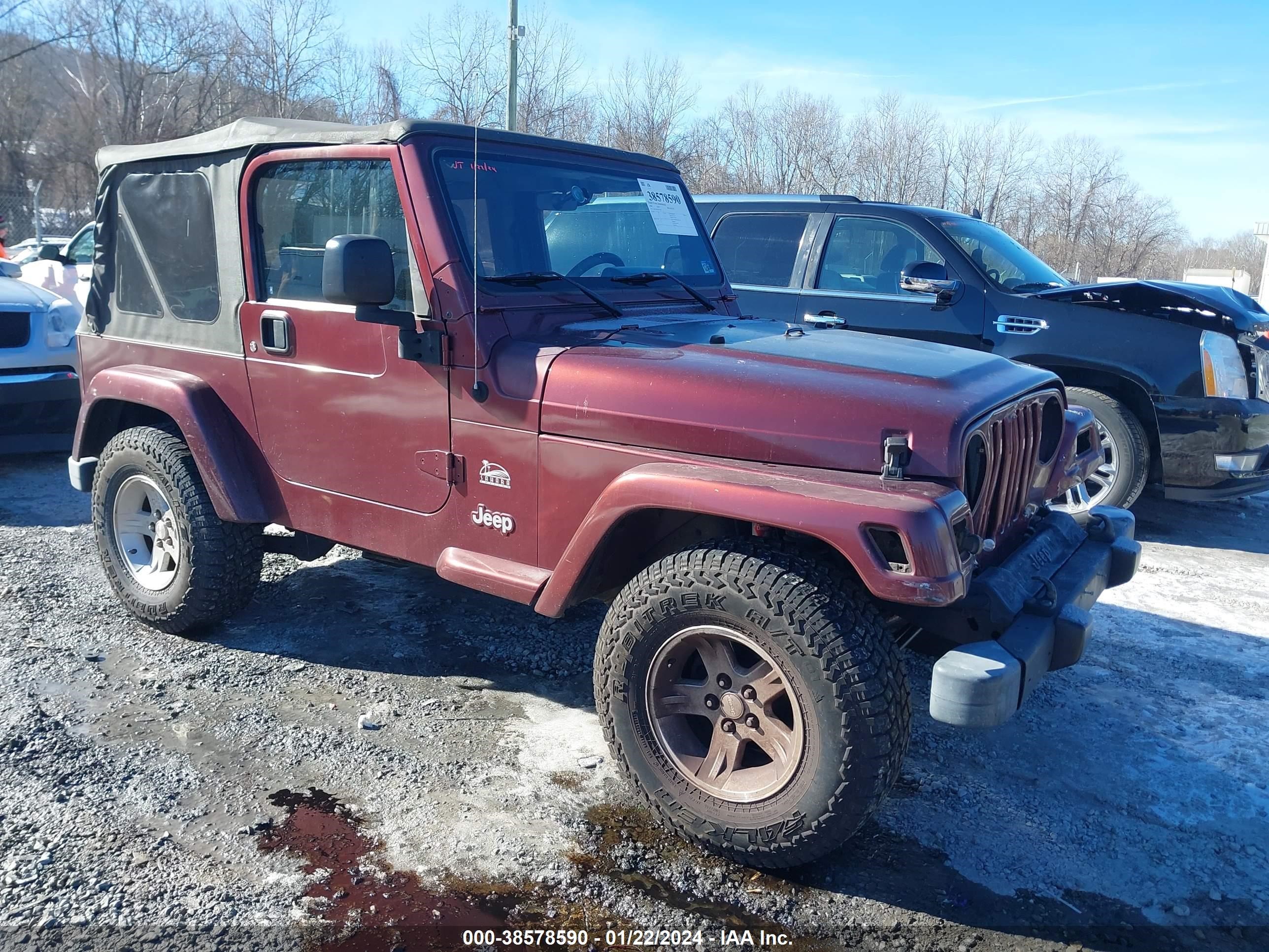 JEEP WRANGLER 2004 1j4fa59sx4p714993