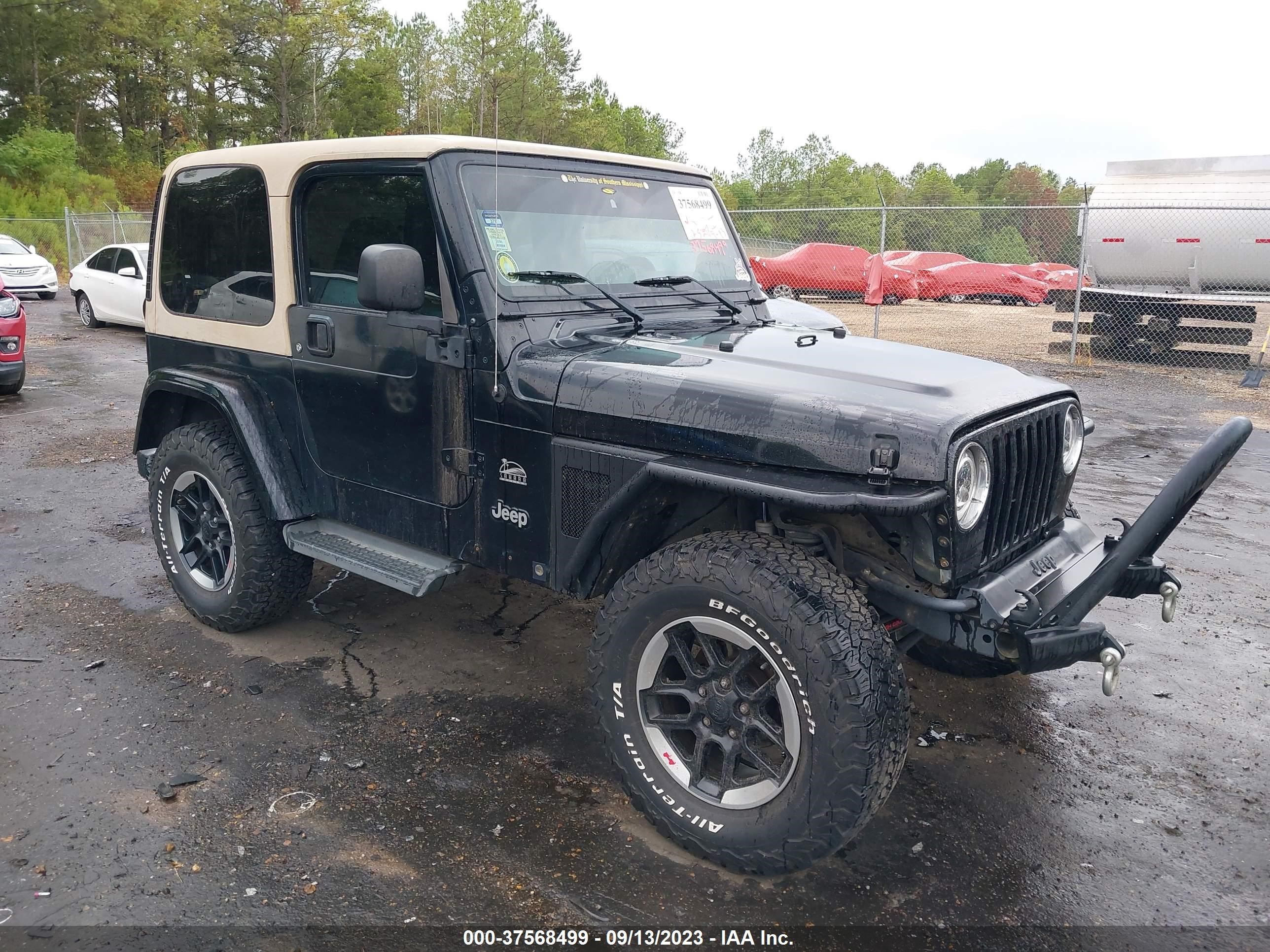 JEEP WRANGLER 2004 1j4fa59sx4p770139