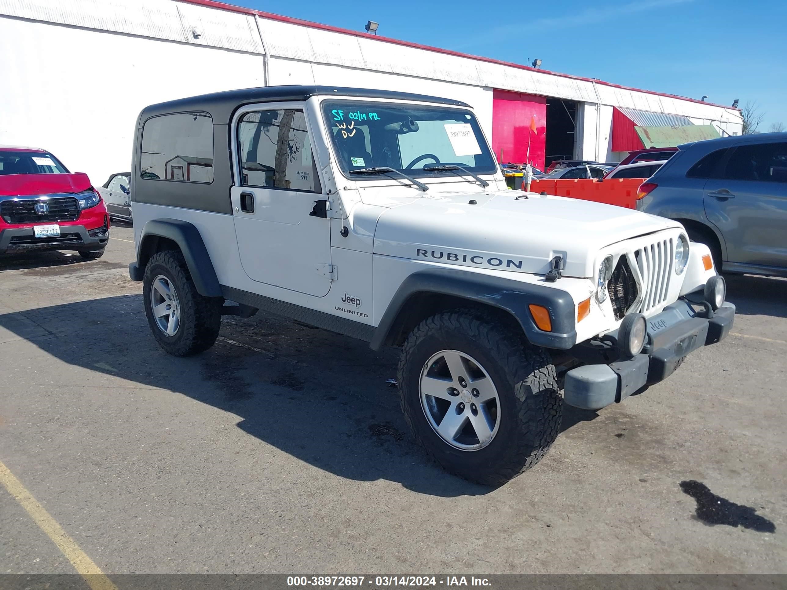 JEEP WRANGLER 2006 1j4fa64s26p778266